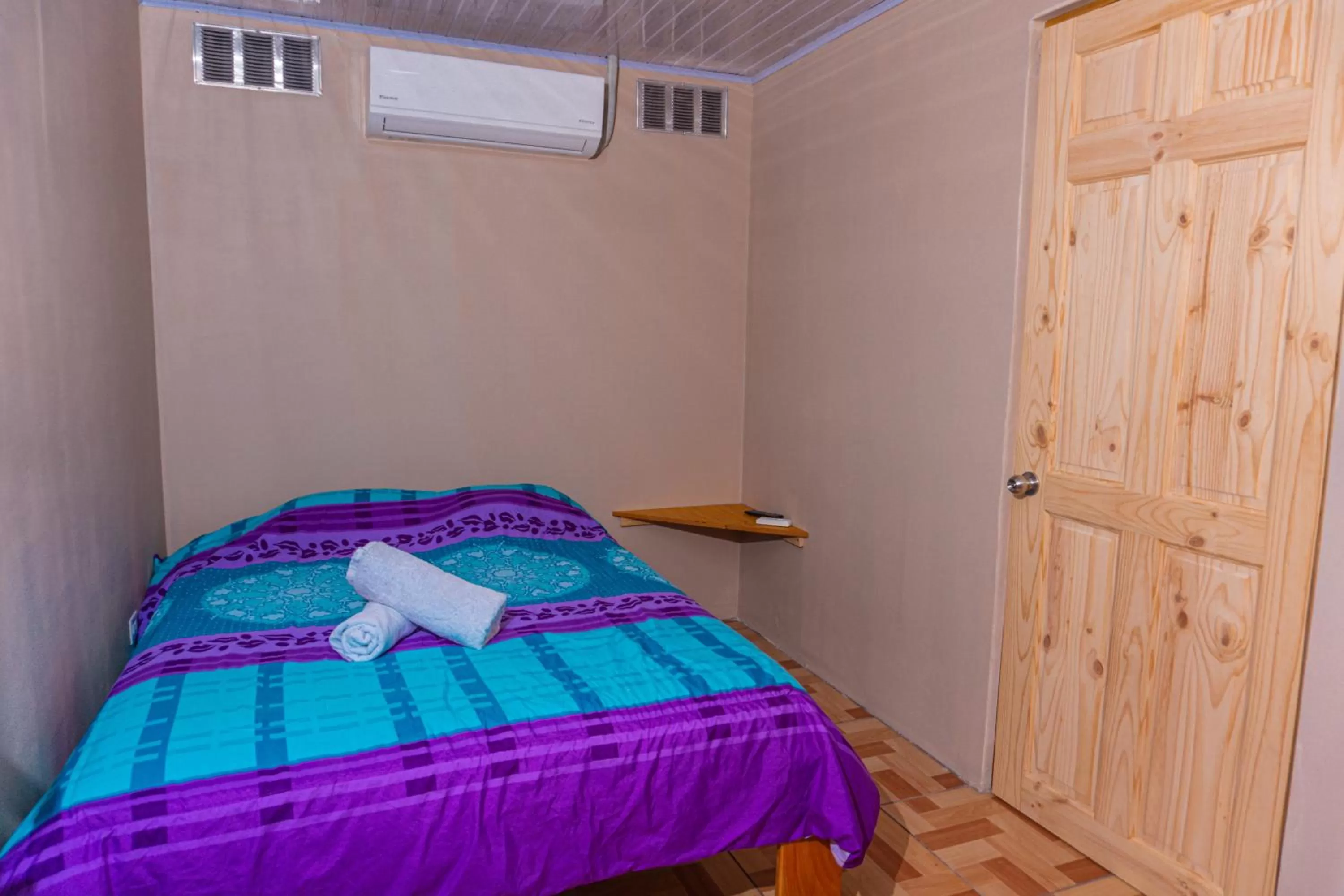 Bed in Hotel La Cascada