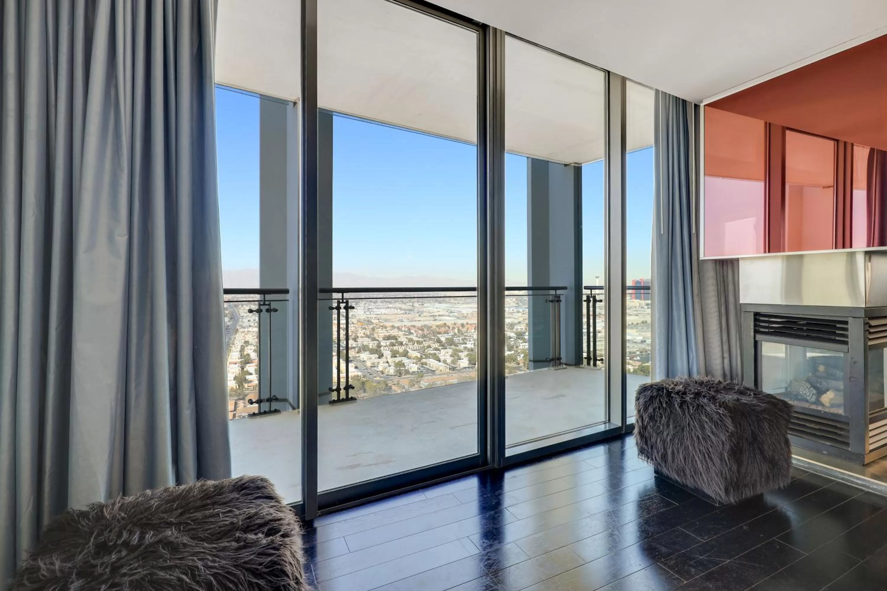 View (from property/room) in Vegas Palms HIGH 52nd fl. 1BDR corner penthouse 1220sqft