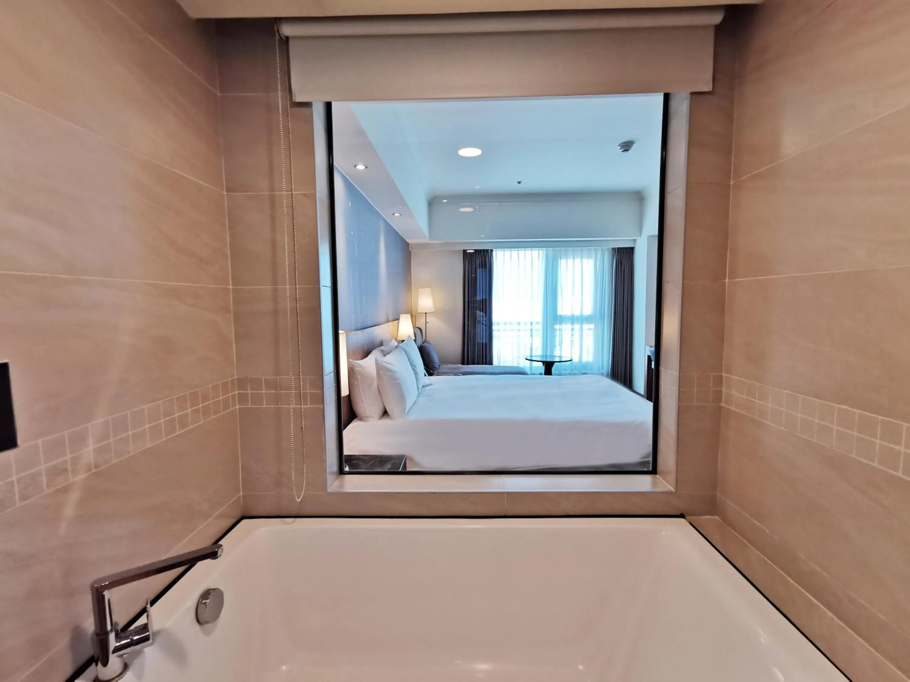 Bathroom in Azure Hotel