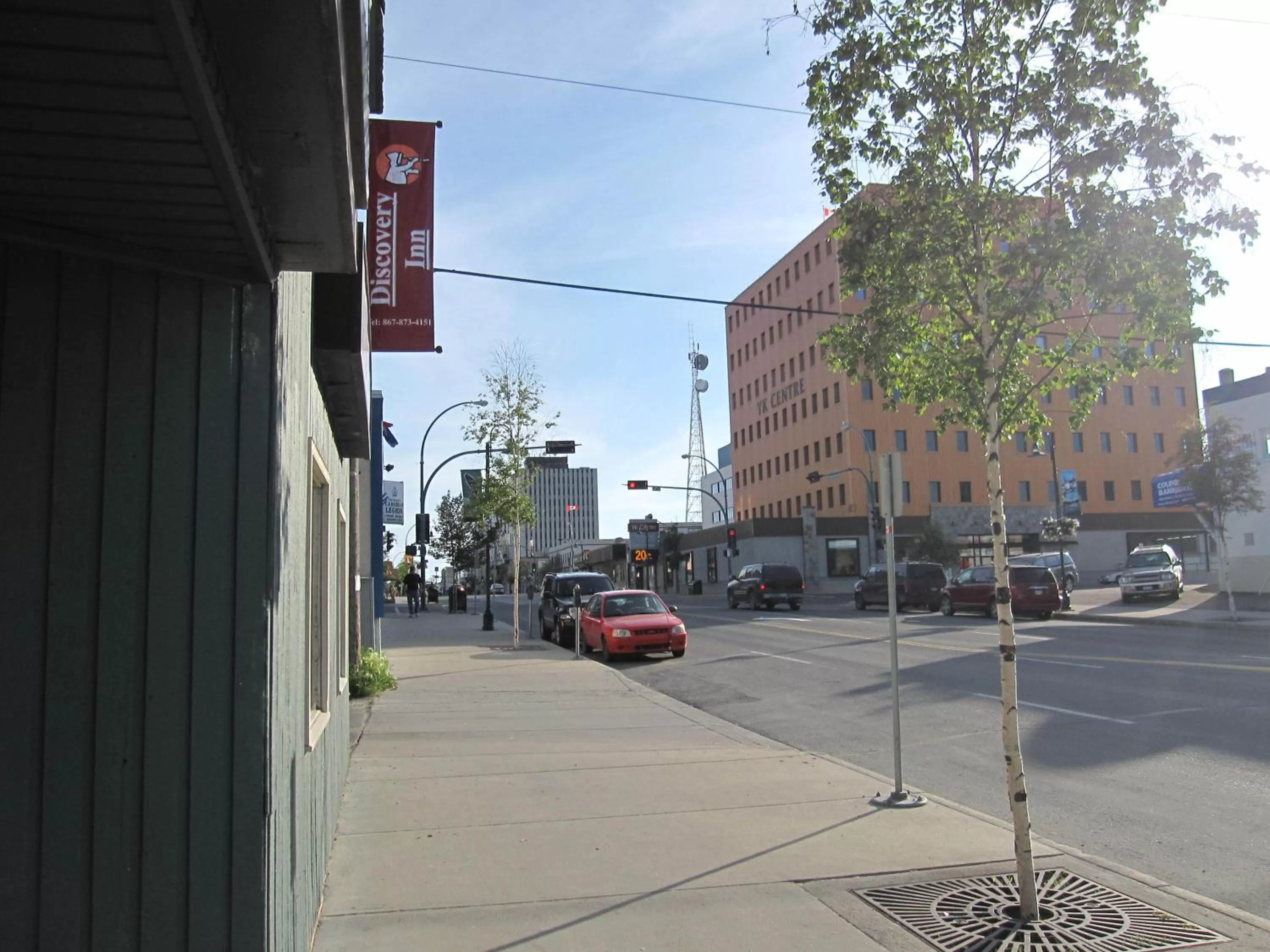 Facade/entrance in Discovery Inn