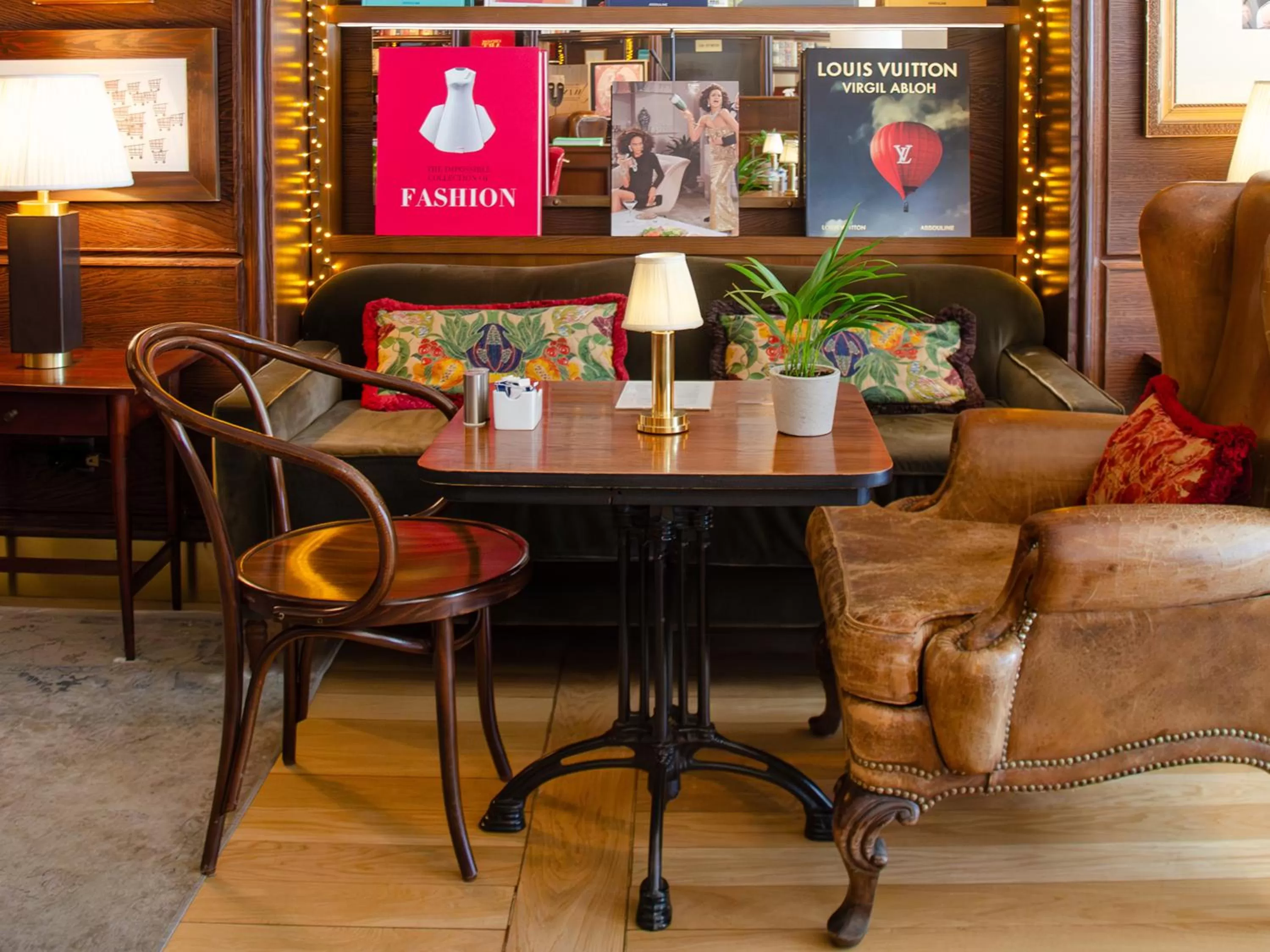 Seating area in Browns Boutique Hotel