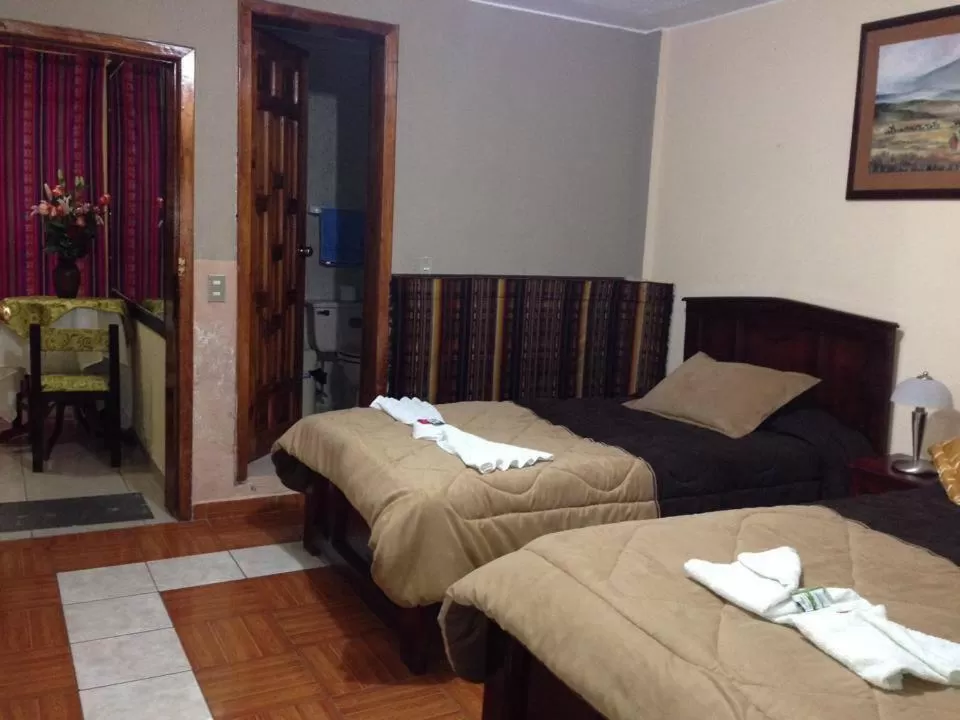 Bed in Hostal Jora Continental