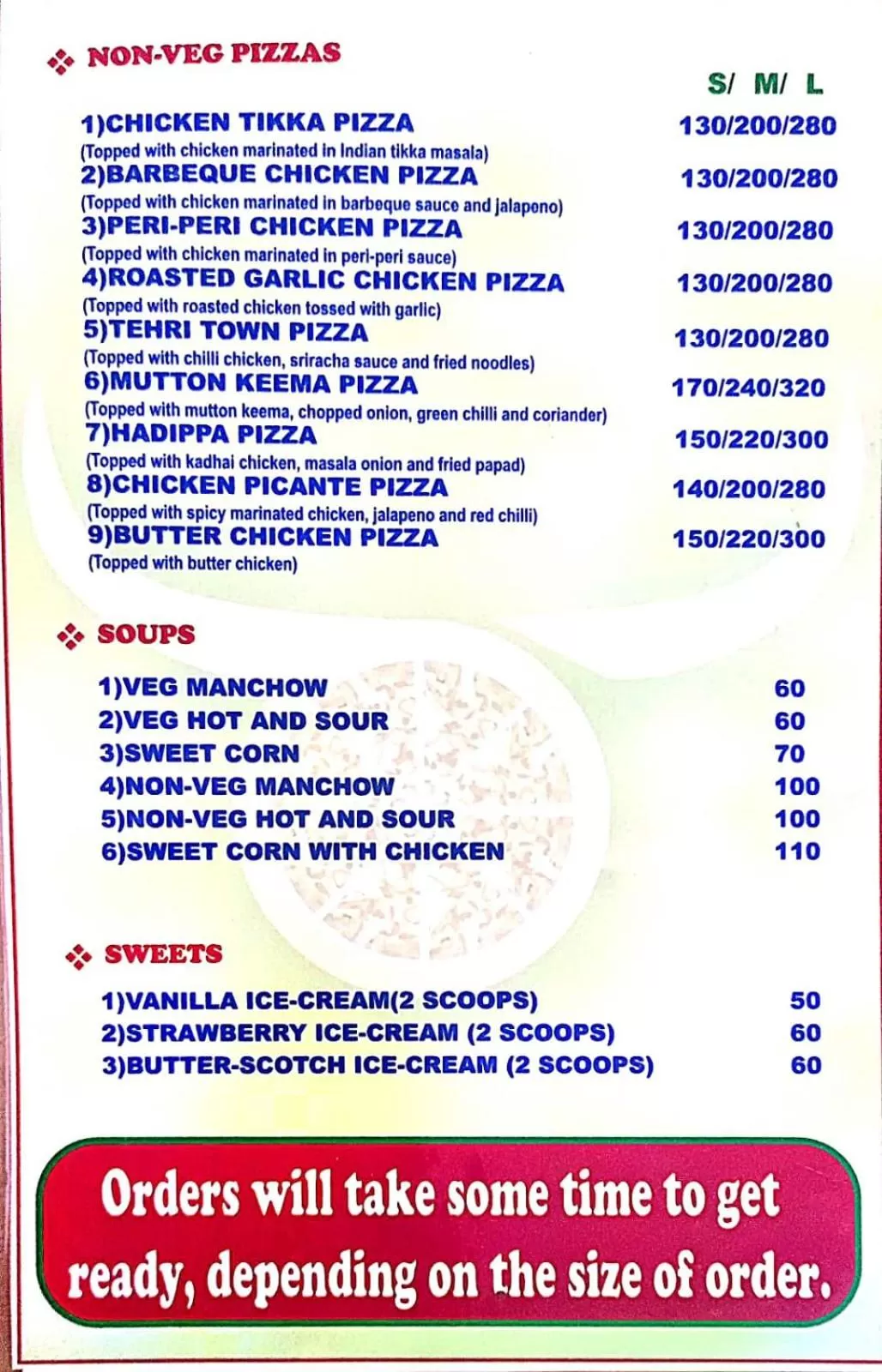 Restaurant/places to eat in Hotel Shiv Palace