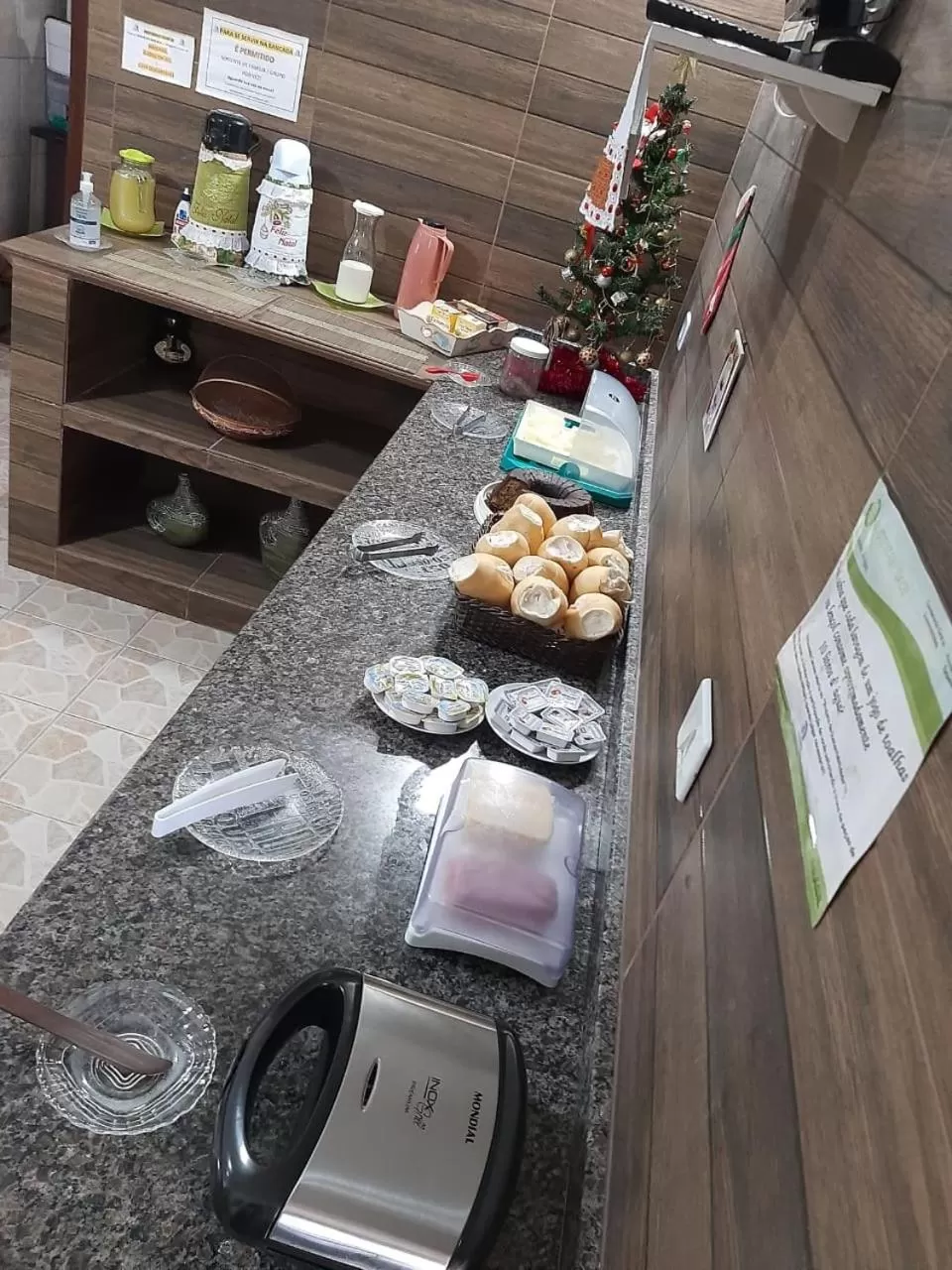 Breakfast in Pousada Canoas