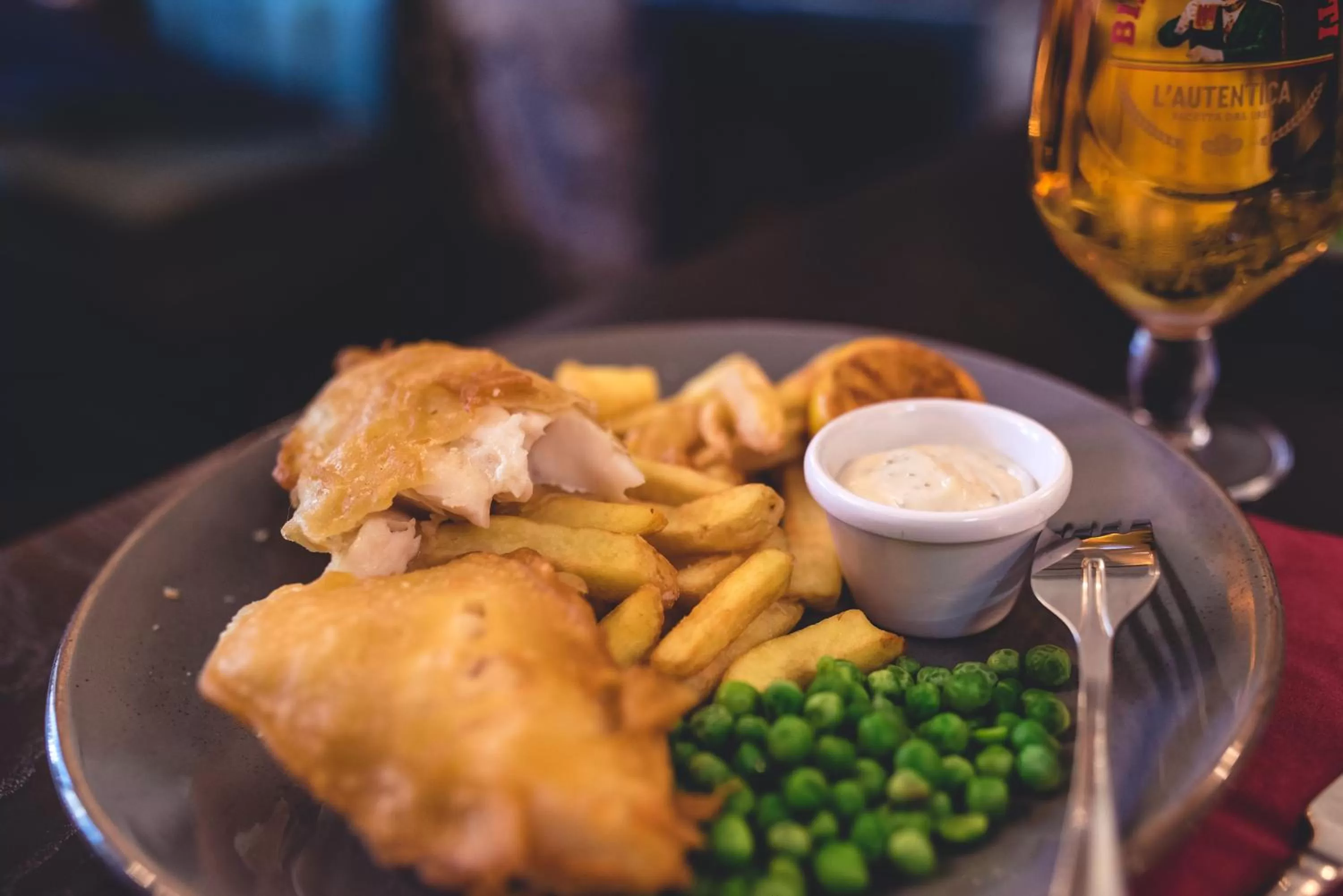 Food and drinks in Black Bull Hotel