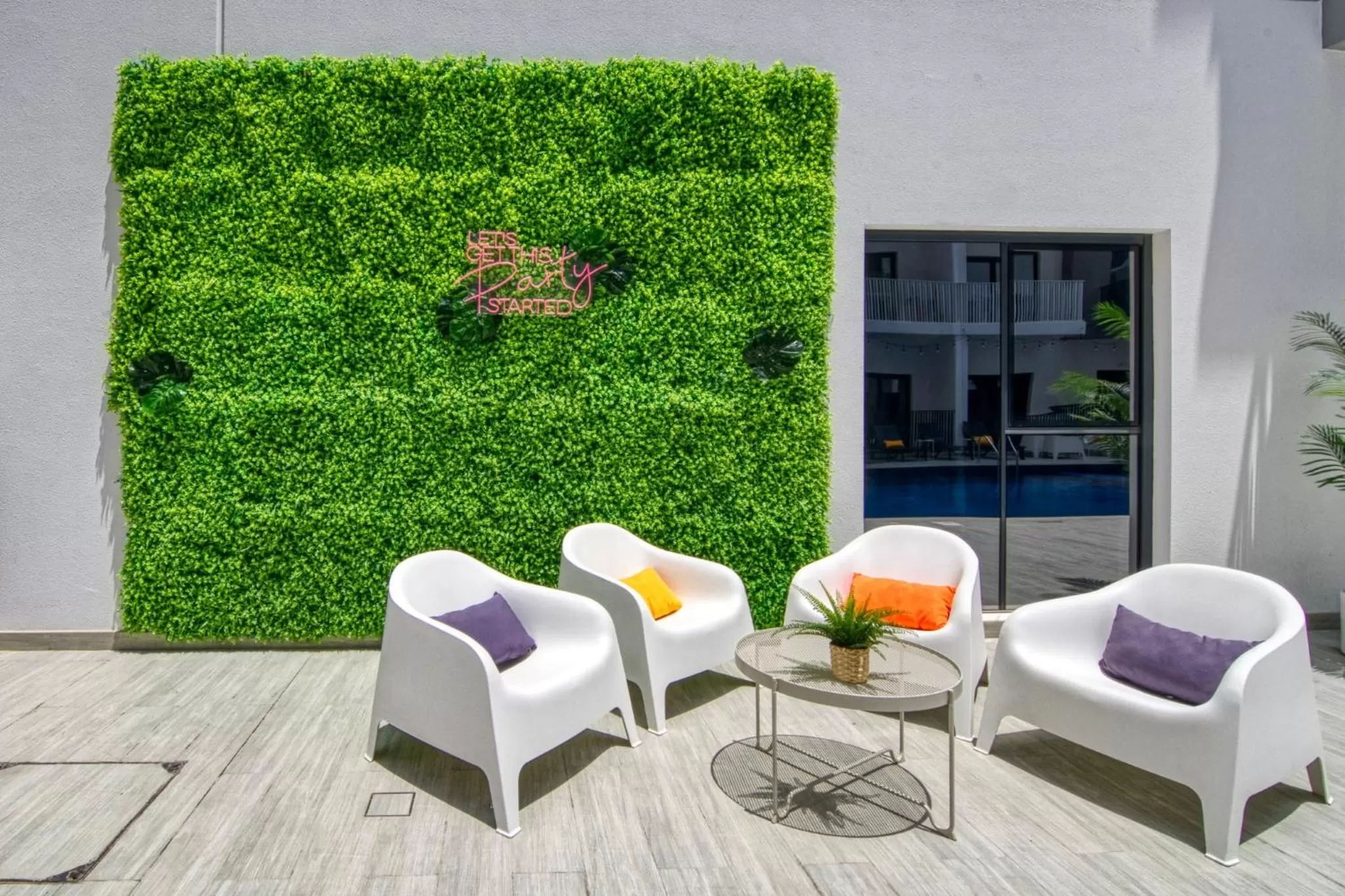 Swimming pool in YouCo coliving Dubai