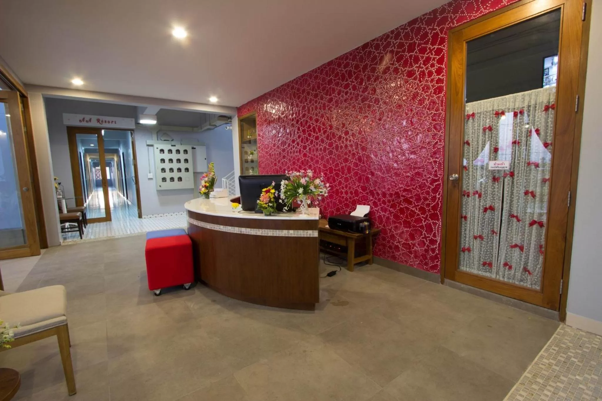 Lobby or reception in AA Resort Hotel