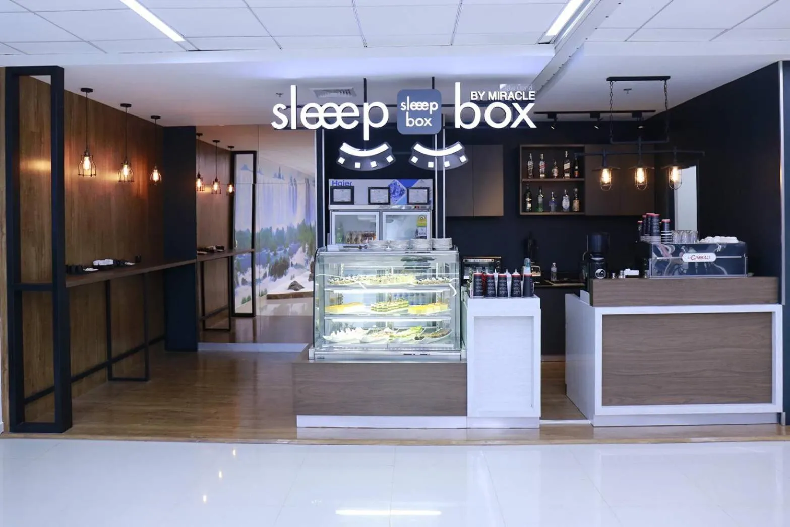 Restaurant/places to eat in Sleep Box by Miracle -Booked on Hourly Basis