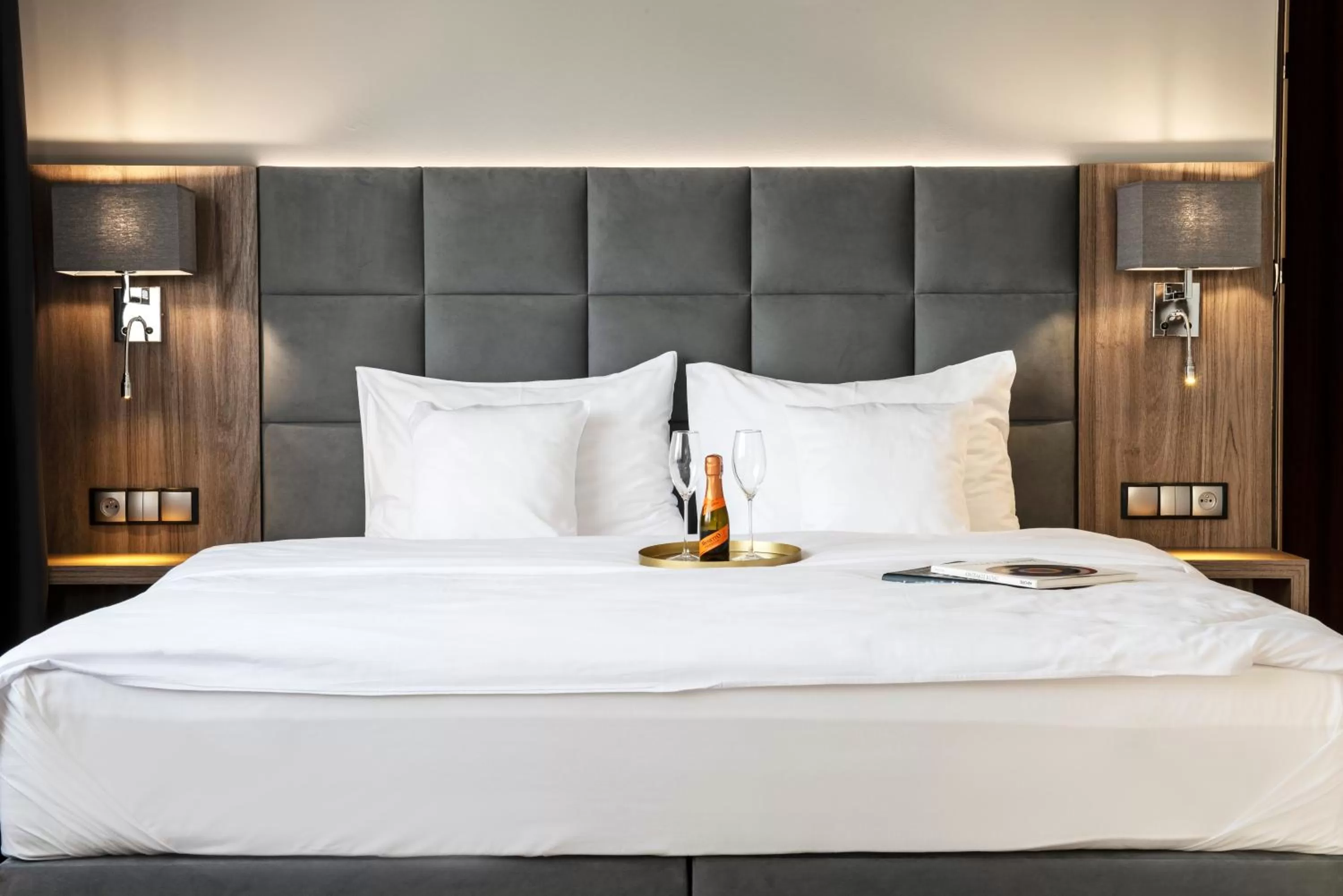 Bed in DB Hotel Wrocław