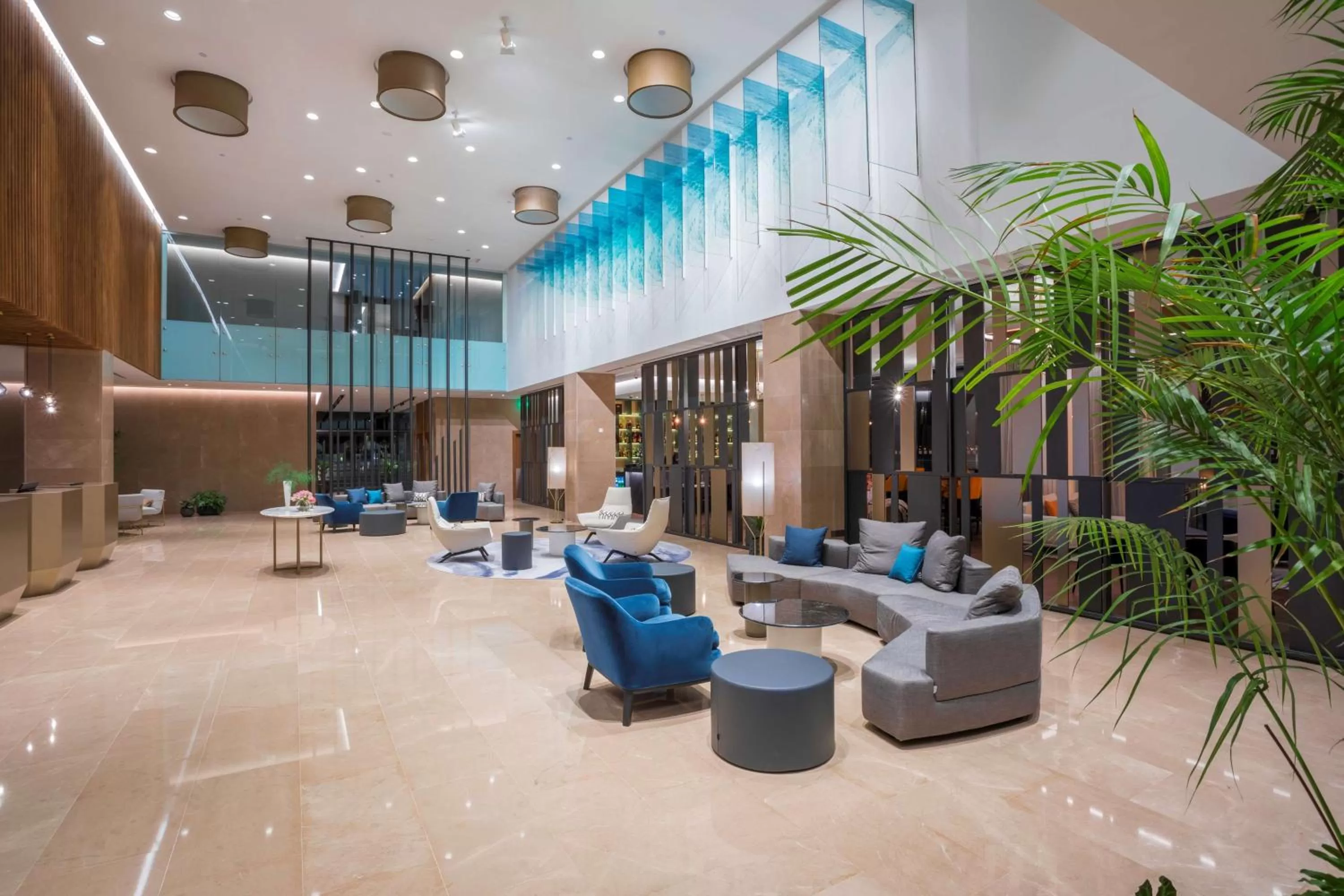 Lobby or reception in Radisson Blu Hotel, Larnaca