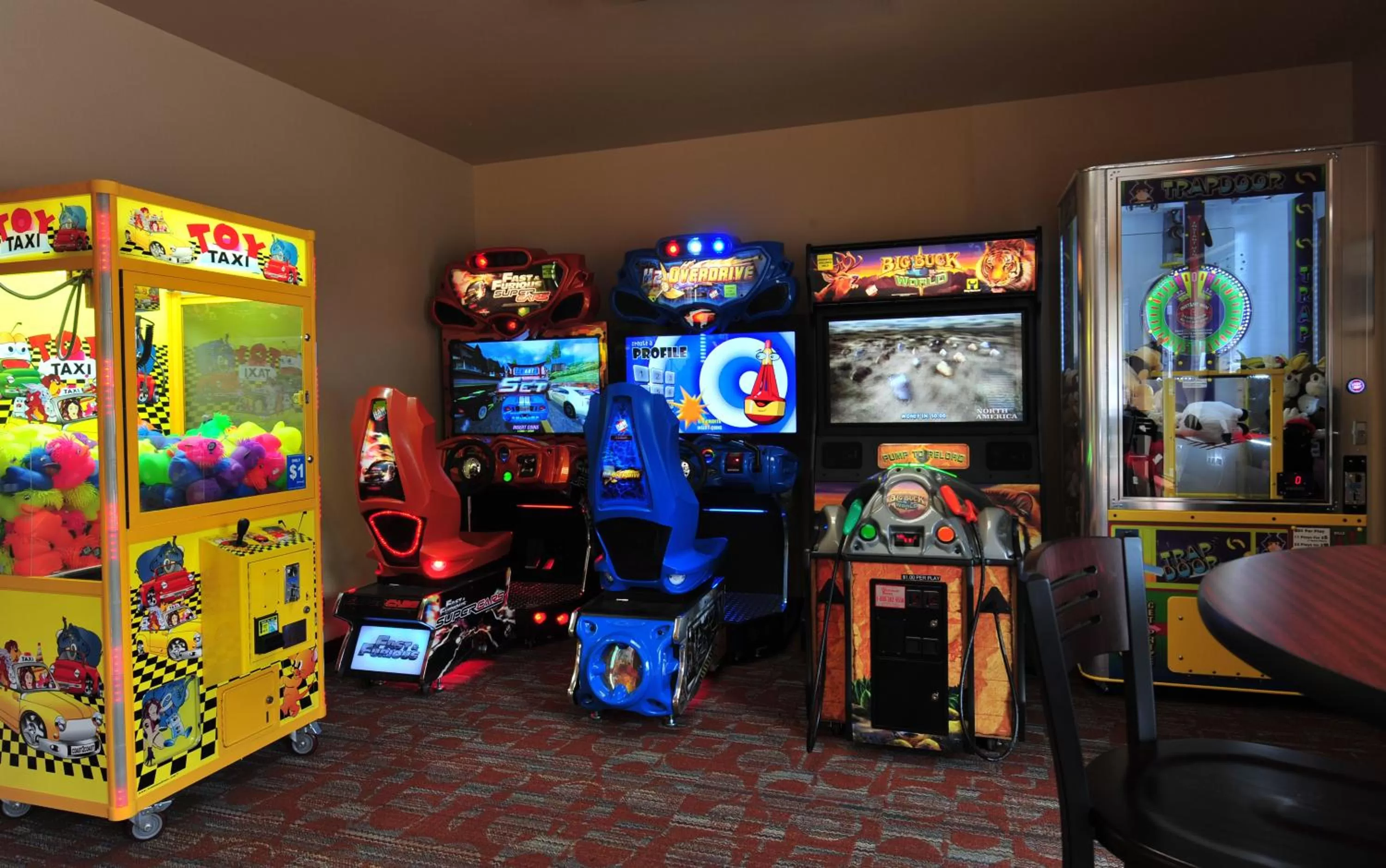 Game Room in Sunset Bay Resort & Suites