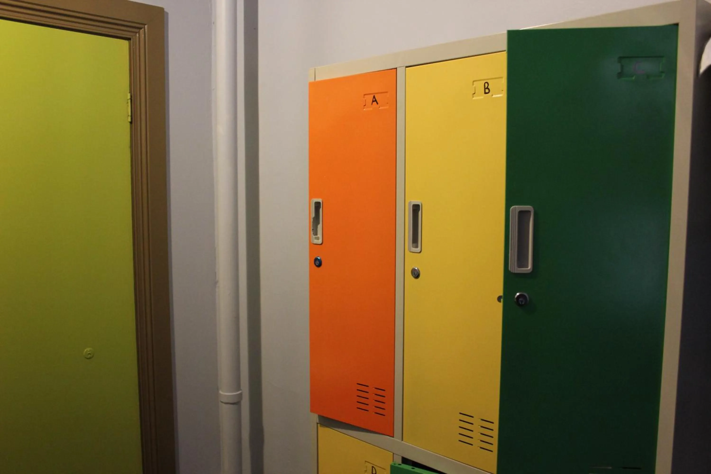 locker in Backpackers Imperial Hotel