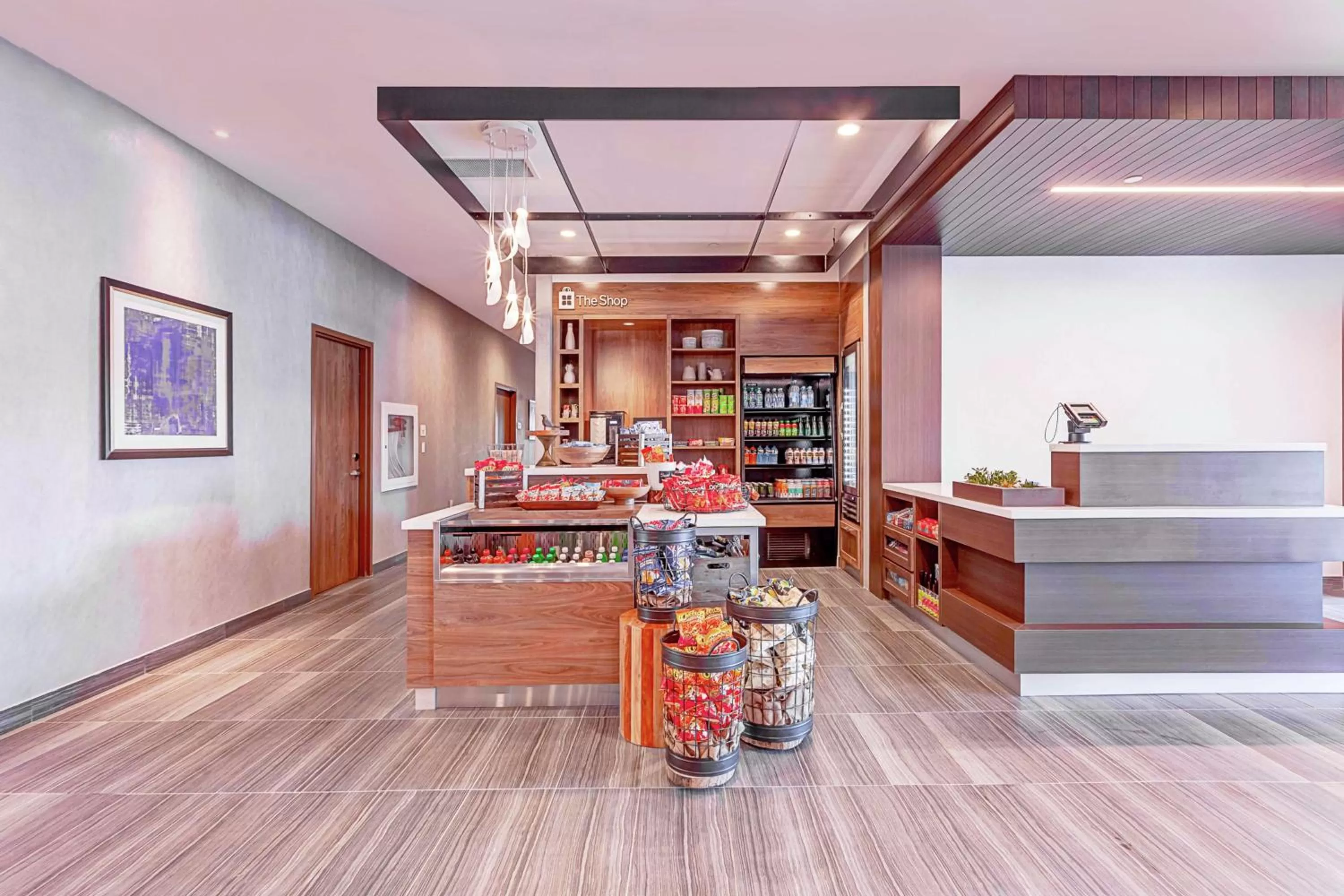 Lobby or reception in Hilton Garden Inn Toronto/Brampton West, Ontario, Canada