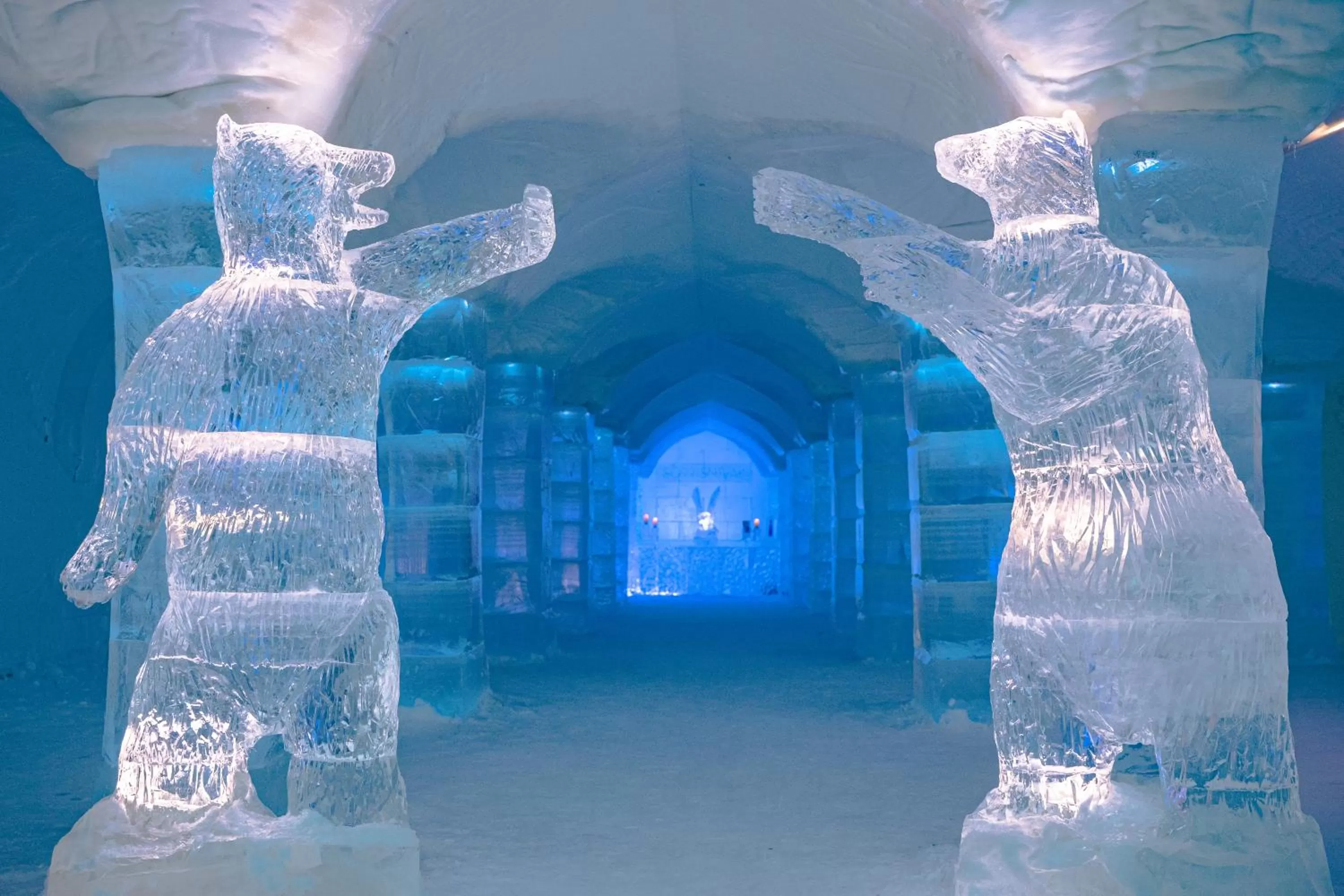 Lobby or reception in Sorrisniva Igloo Hotel