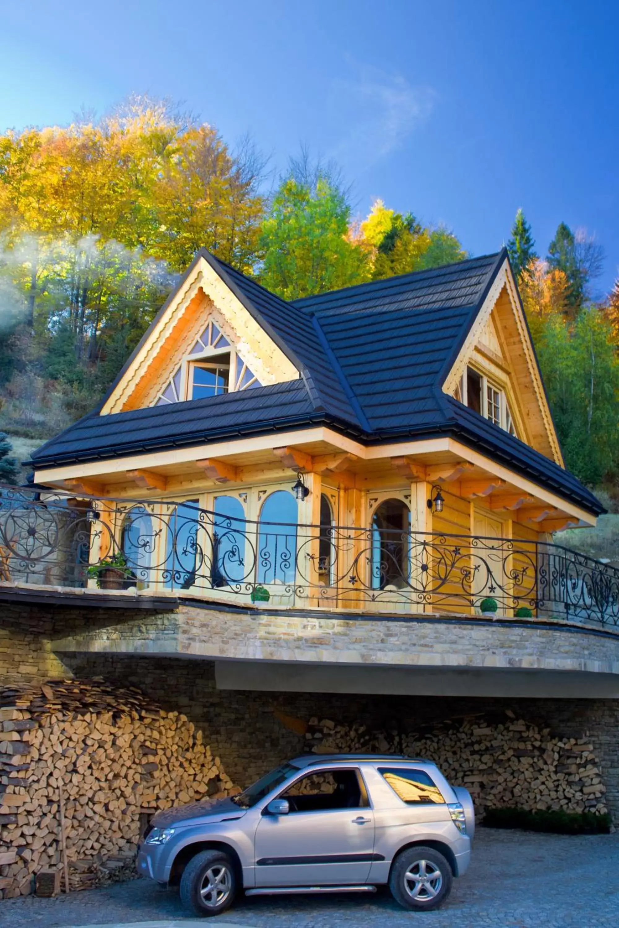 Two-Bedroom House in Krupówka Mountain Resort Szczyrk Two-Bedroom House in Krupówka Mountain Resort Szczyrk