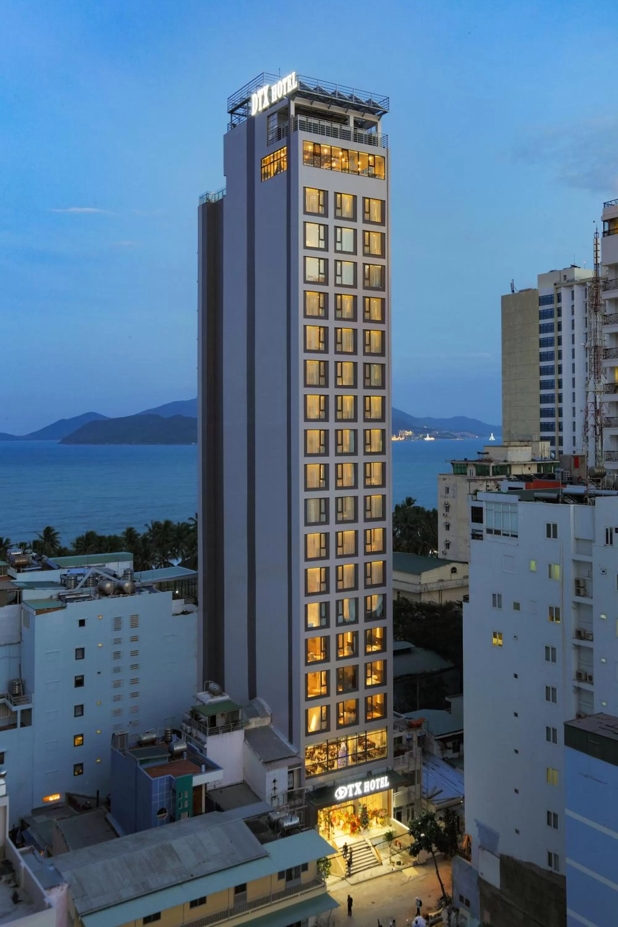 Facade/entrance in DTX Hotel Nha Trang