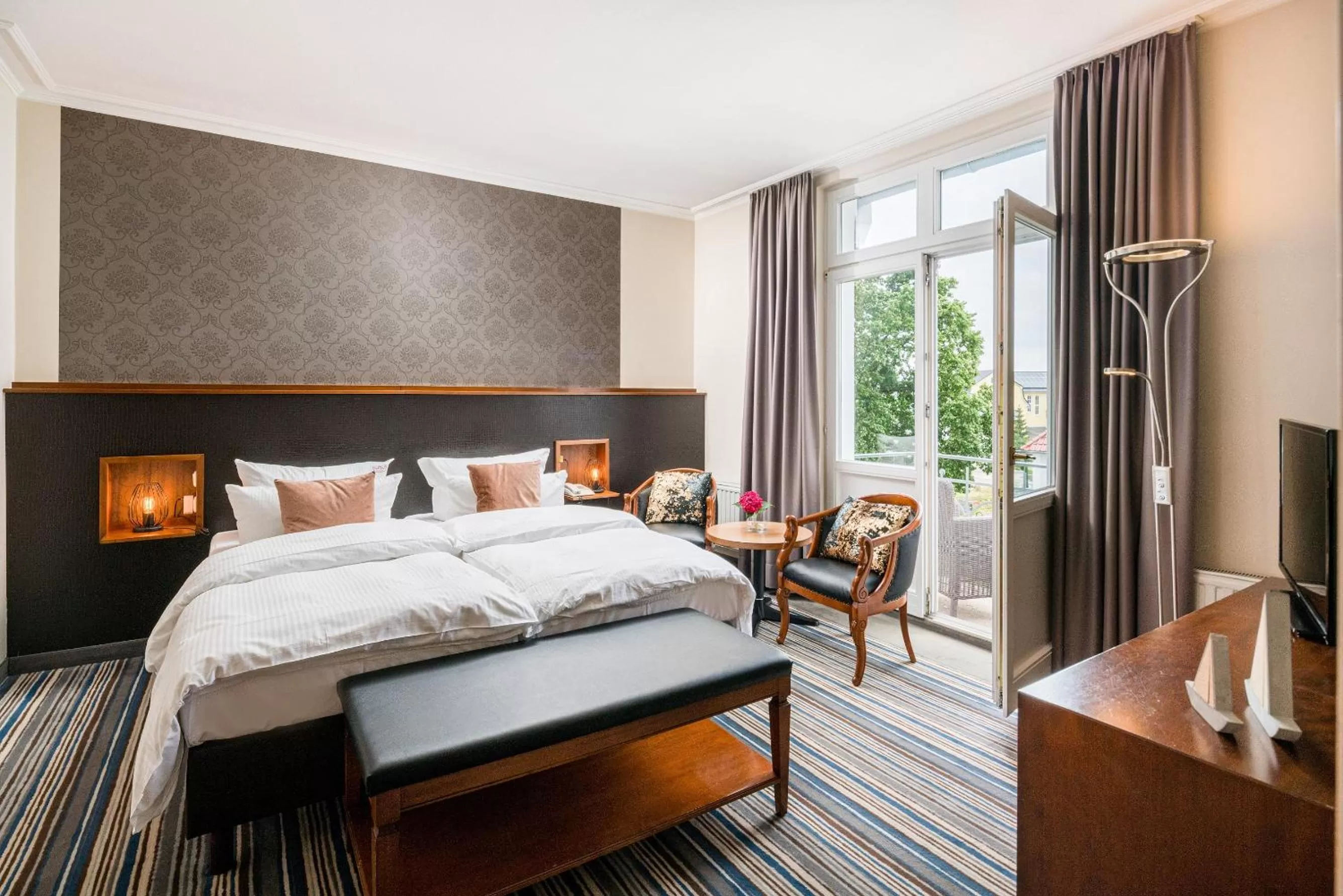 Bed in Hotel Residenz Waldkrone Kühlungsborn