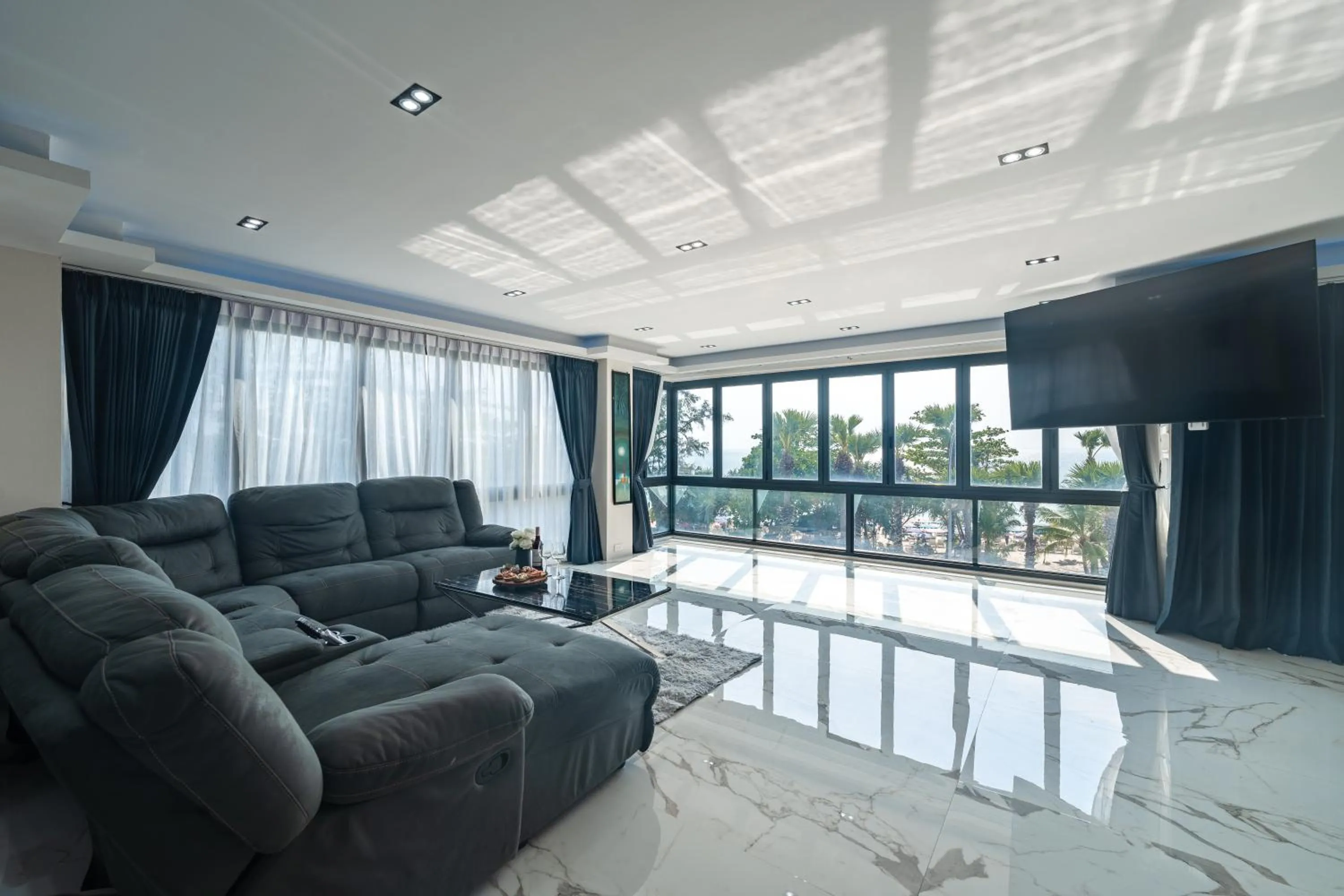 Living room in Karon Sea Sands Resort-SHA PLUS