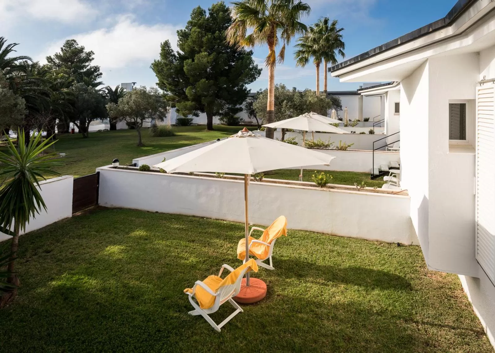 Garden in Parador de Ayamonte