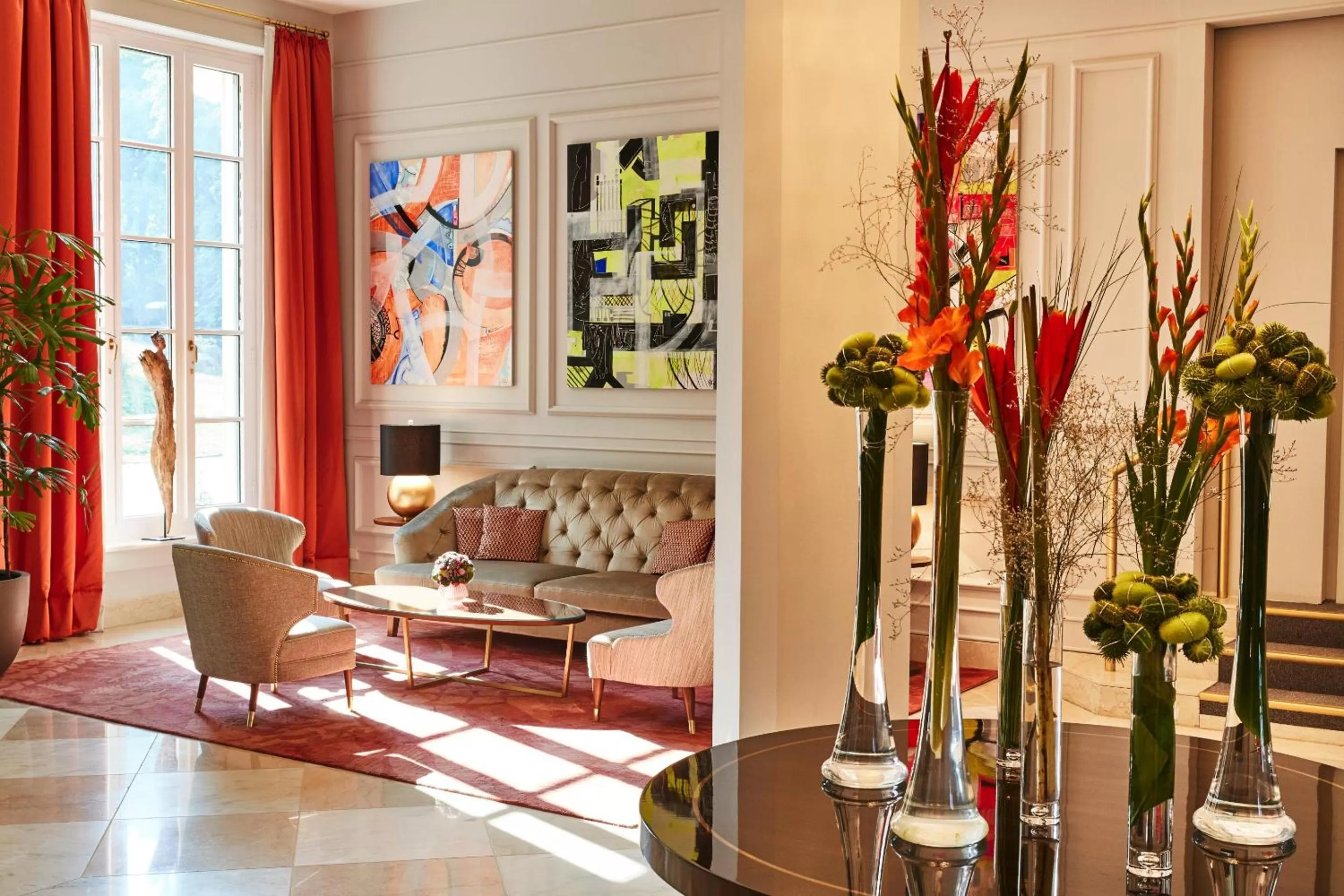 Lobby or reception in Steigenberger ICON Grandhotel & Spa Petersberg