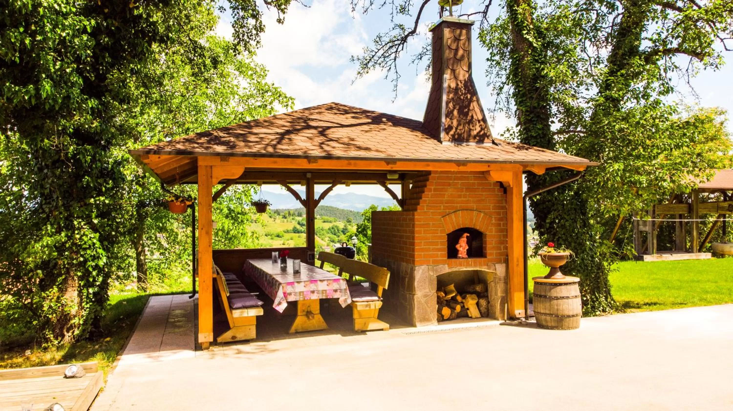 View (from property/room), BBQ Facilities in Adventure Farm