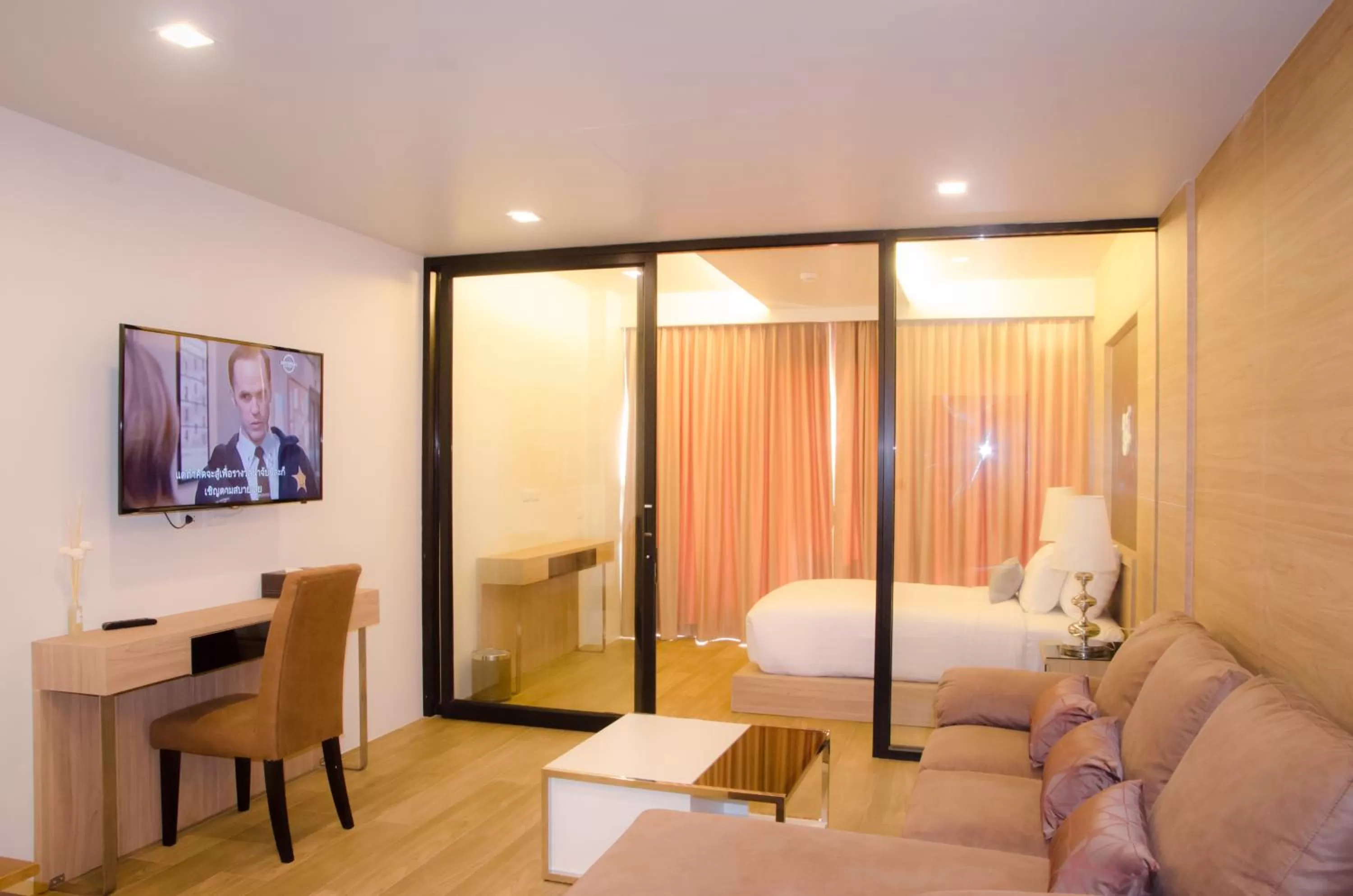 Living room, Bed in The Erawan Koh Chang -SHA Extra Plus