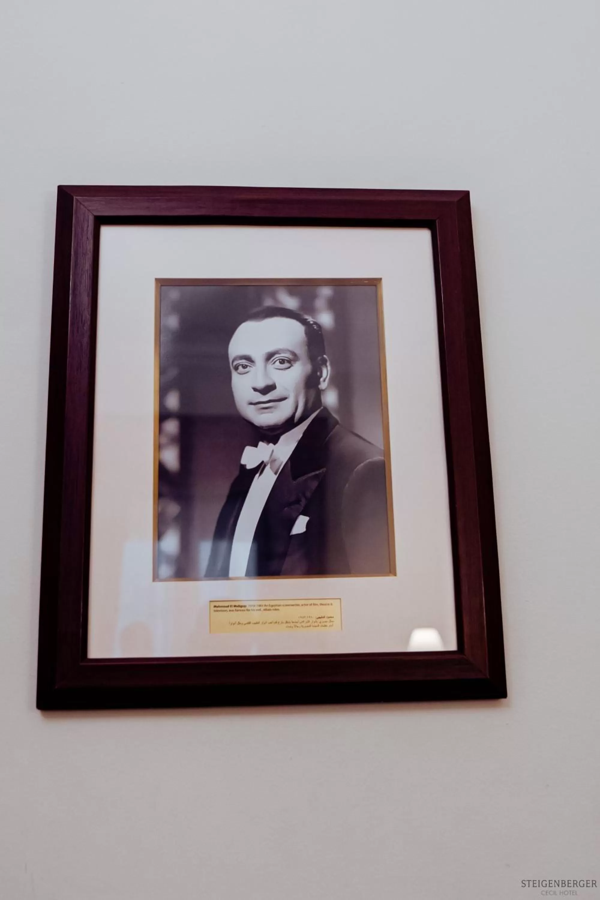 Decorative detail in Steigenberger Cecil Hotel Alexandria