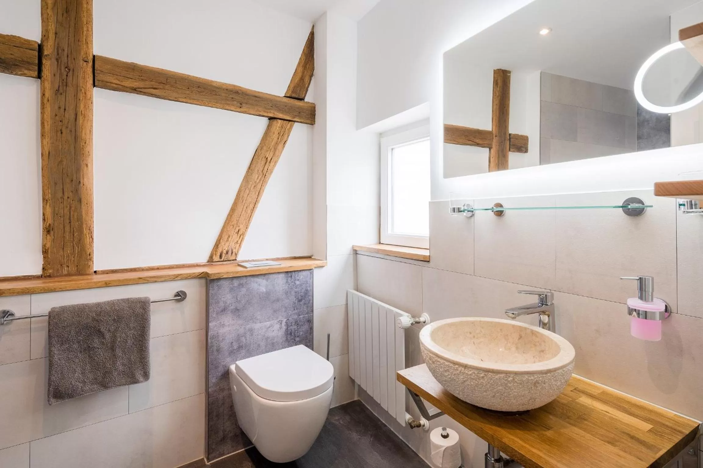 Bathroom in Landgasthof- Hotel Löwen