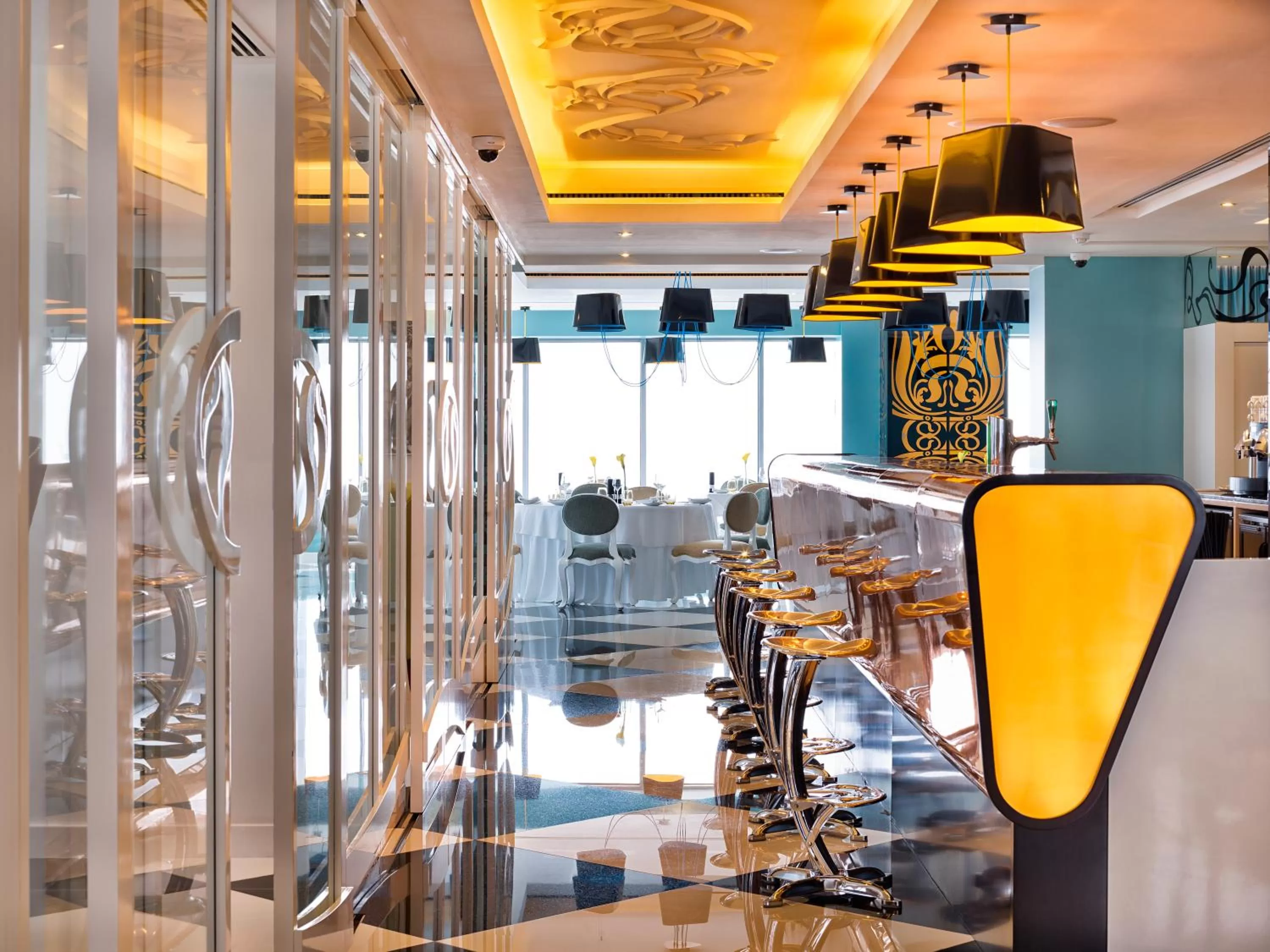 Lounge or bar in The Domain Bahrain Hotel and Spa - Adults Friendly 16 Years Plus