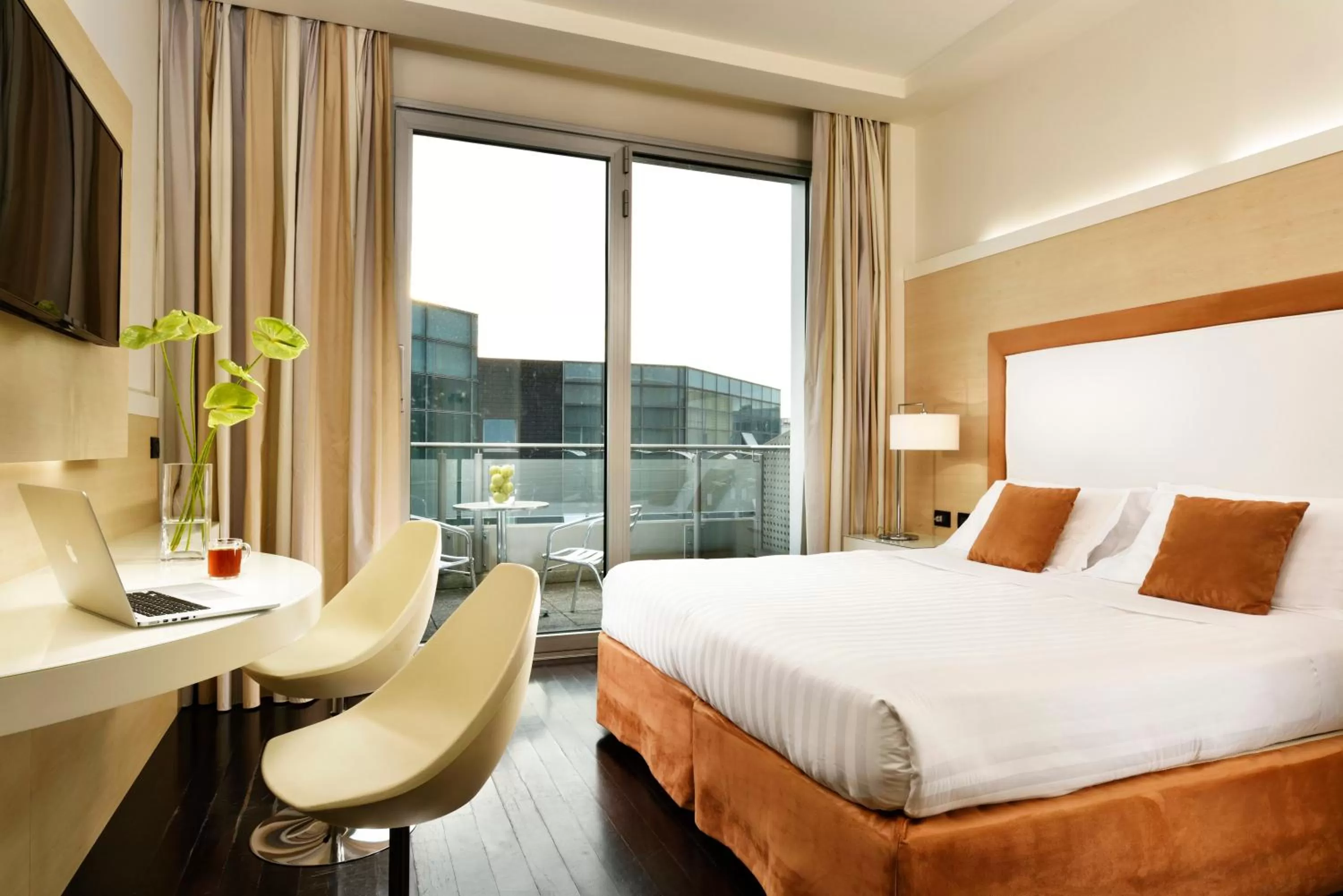 Bedroom, Bed in Hotel La Favorita