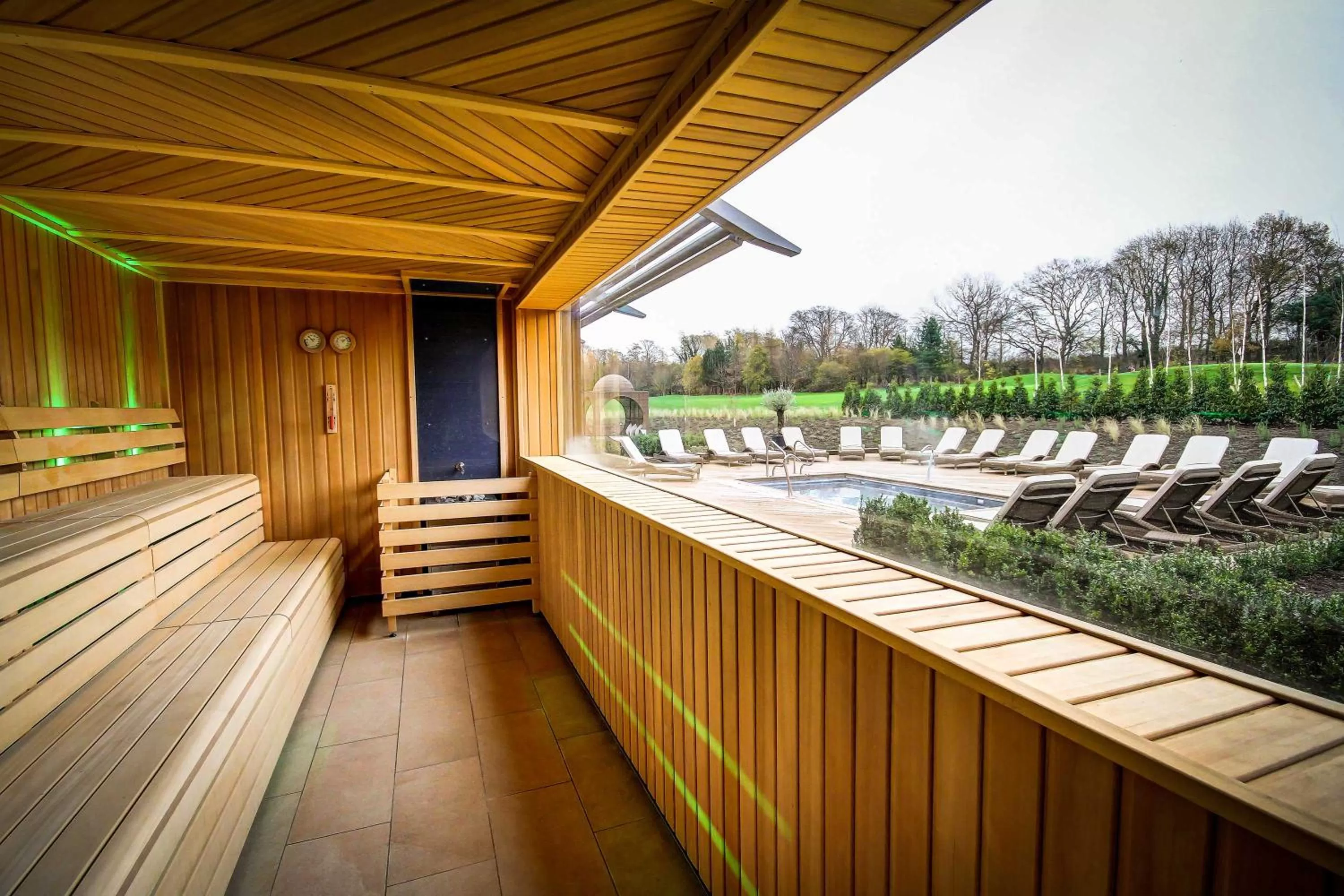 Sauna in Ramside Hall Hotel, Golf & Spa