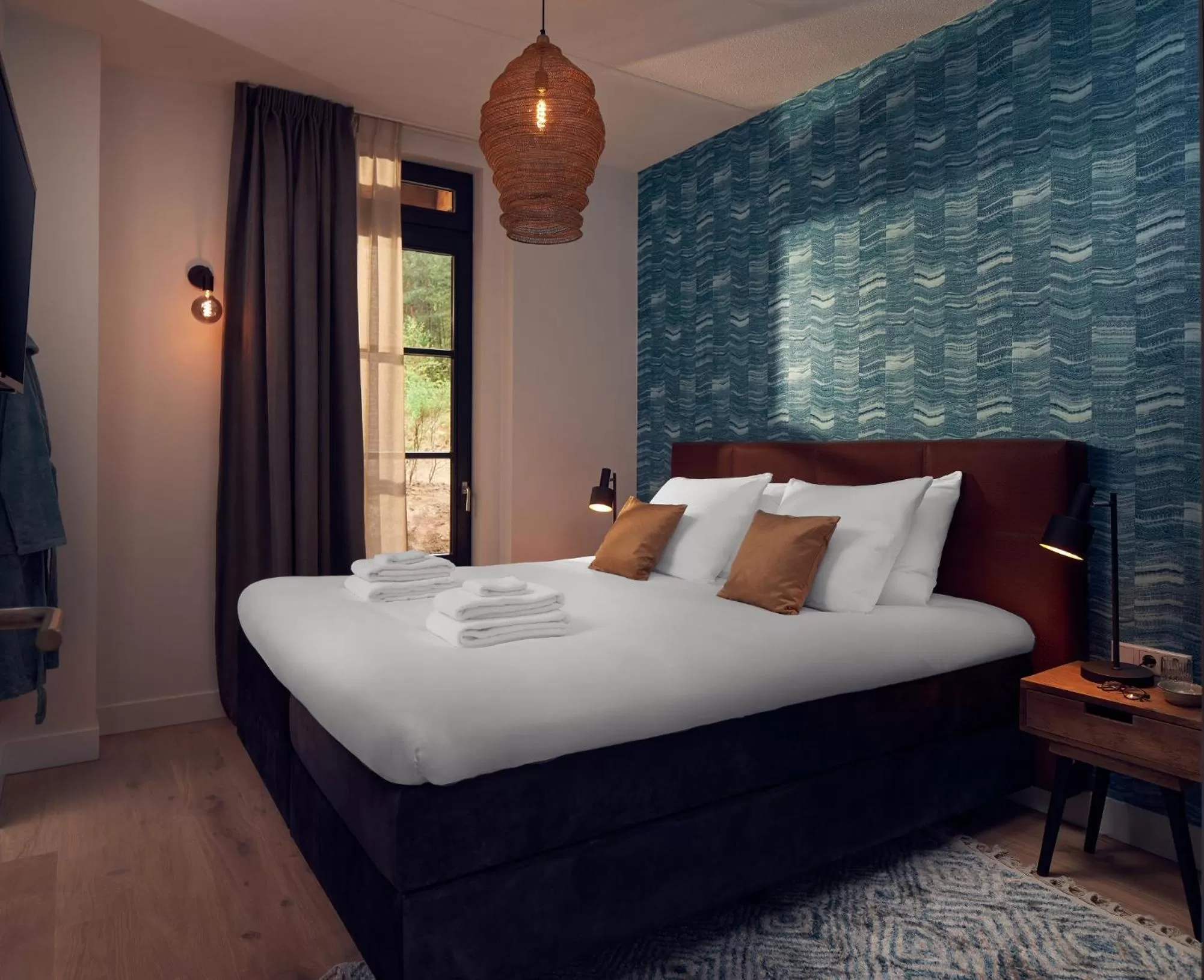 Bed in Boutique Hotel Beekhuizen