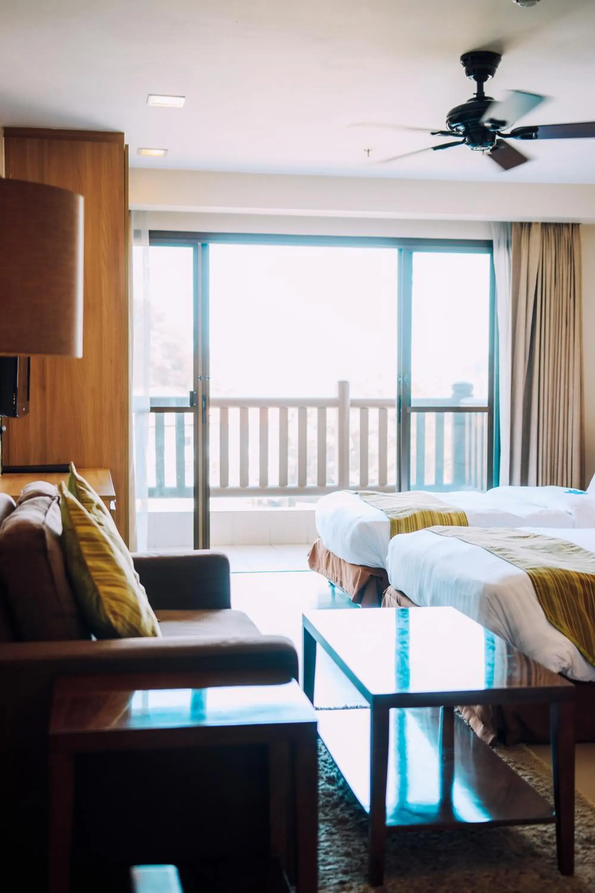 Premier Front Balcony in Azalea Hotels & Residences Baguio Premier Front Balcony in Azalea Hotels & Residences Baguio