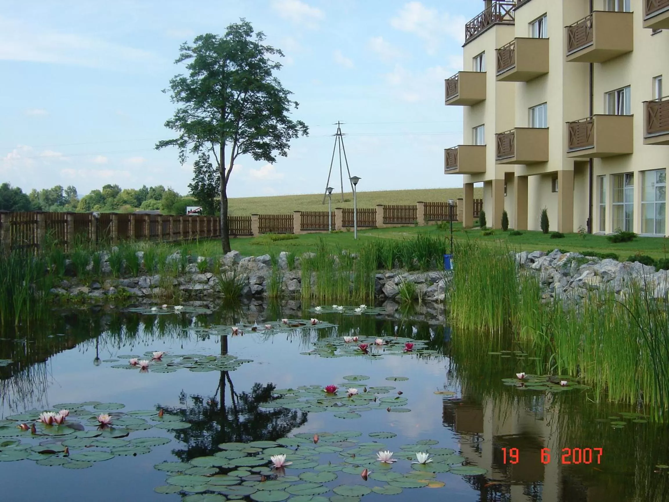 Lake view in Radocza Park Active & Spa