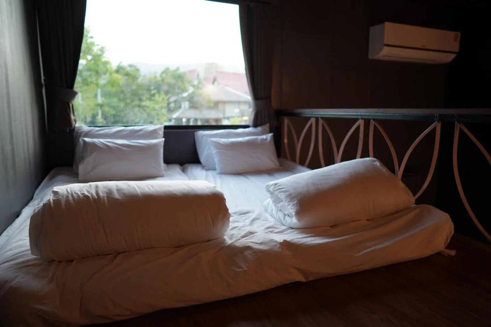 Bed in Villa Panalai