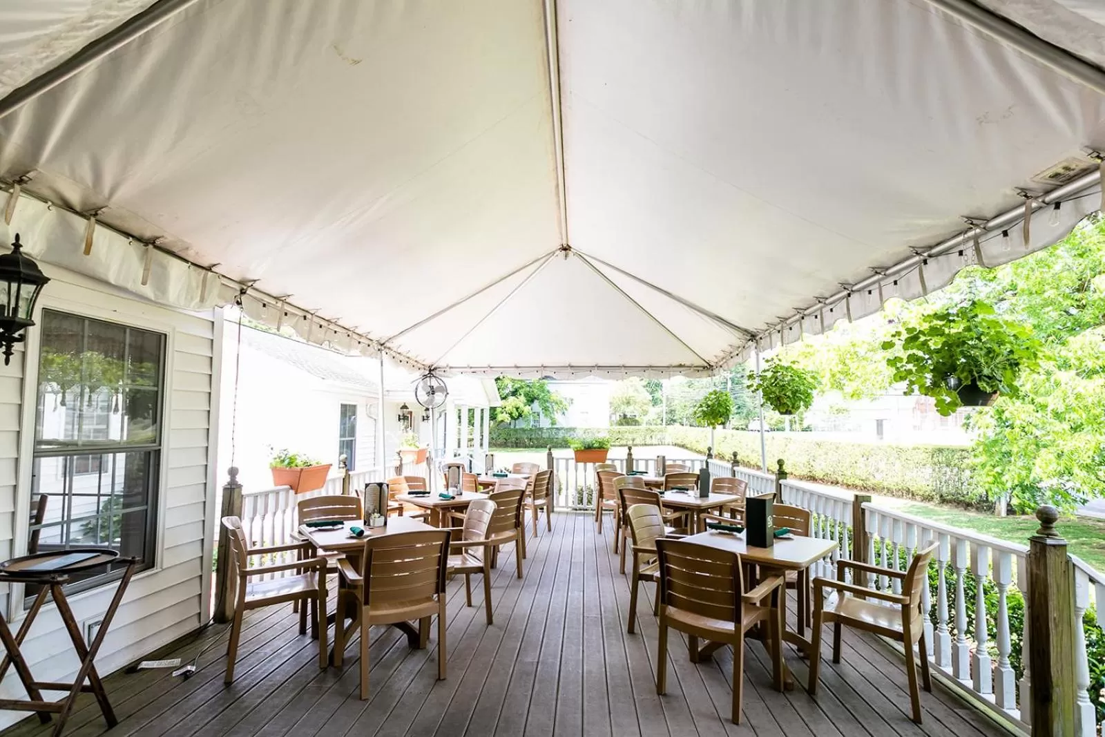 Patio in The Babcock House