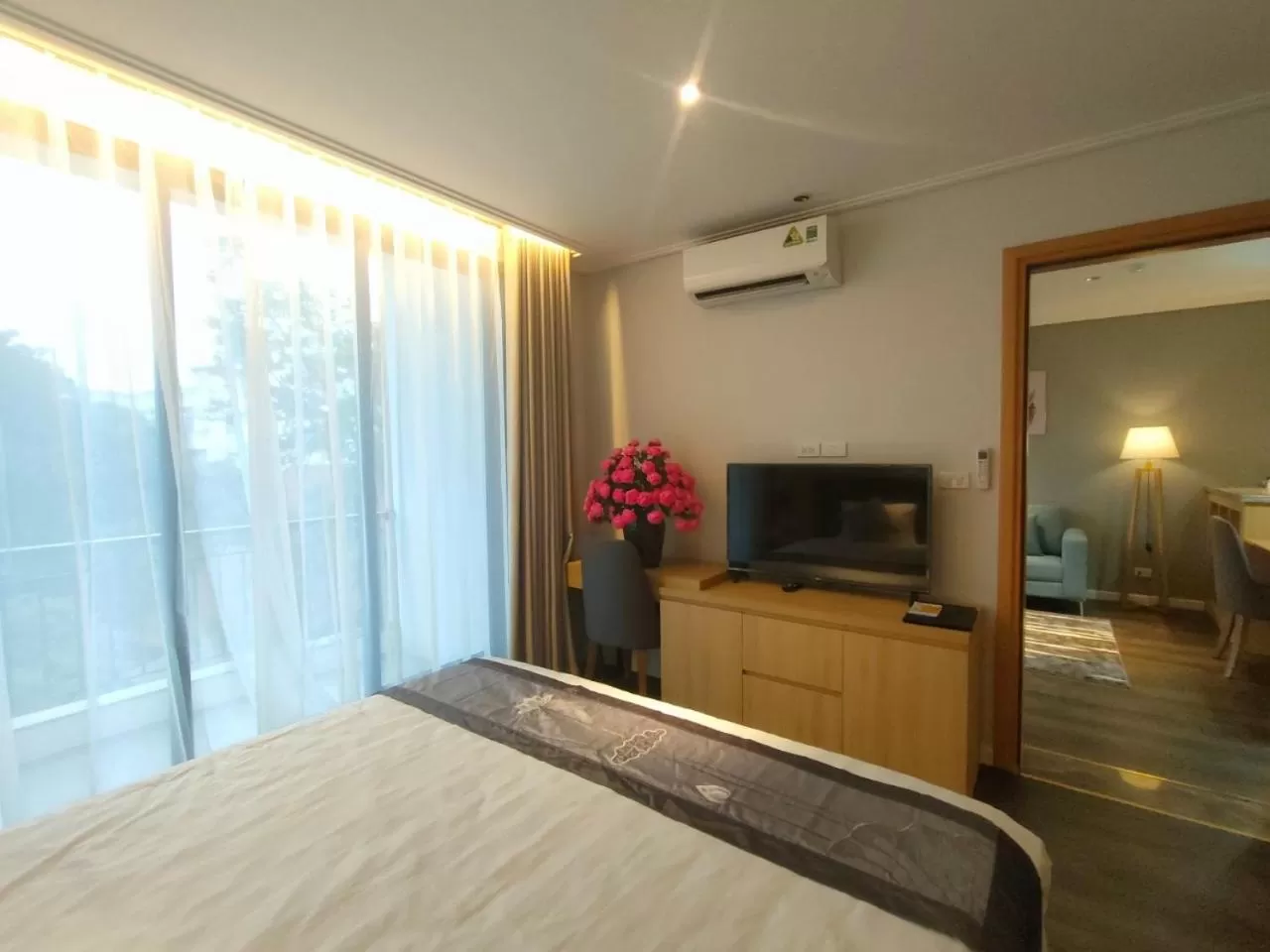 Bed in Hồng Gia Tuệ Lake View