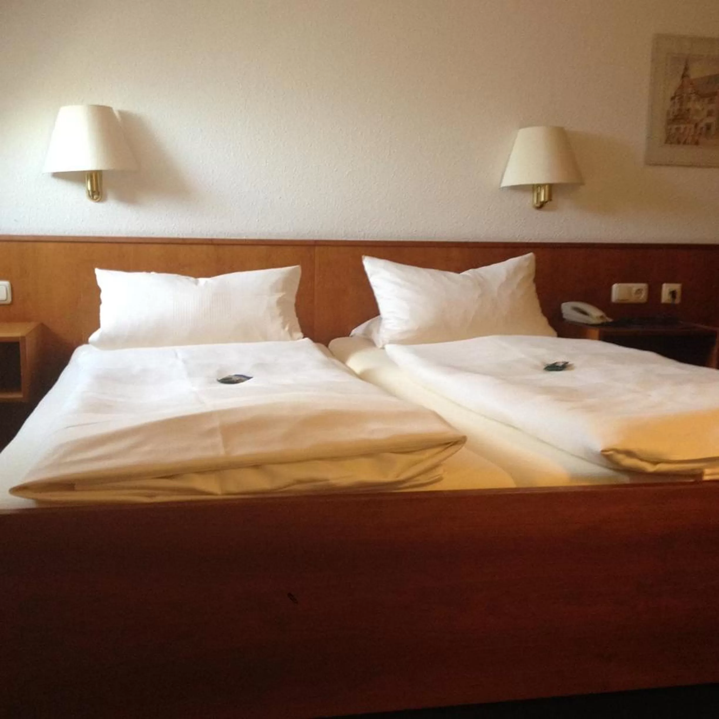 Bed in Hotel am Bergl