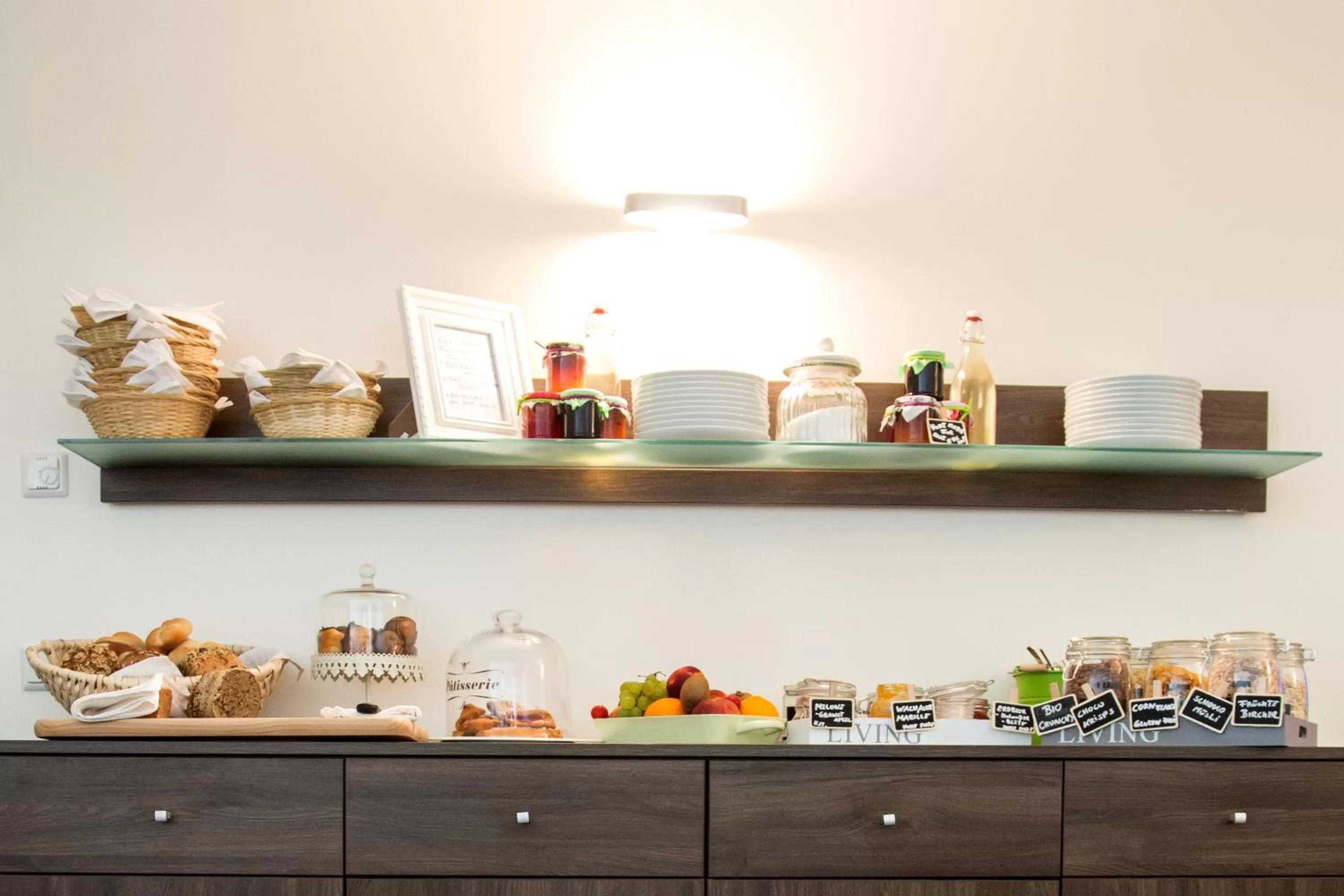 Buffet breakfast in B&B Villa Verde