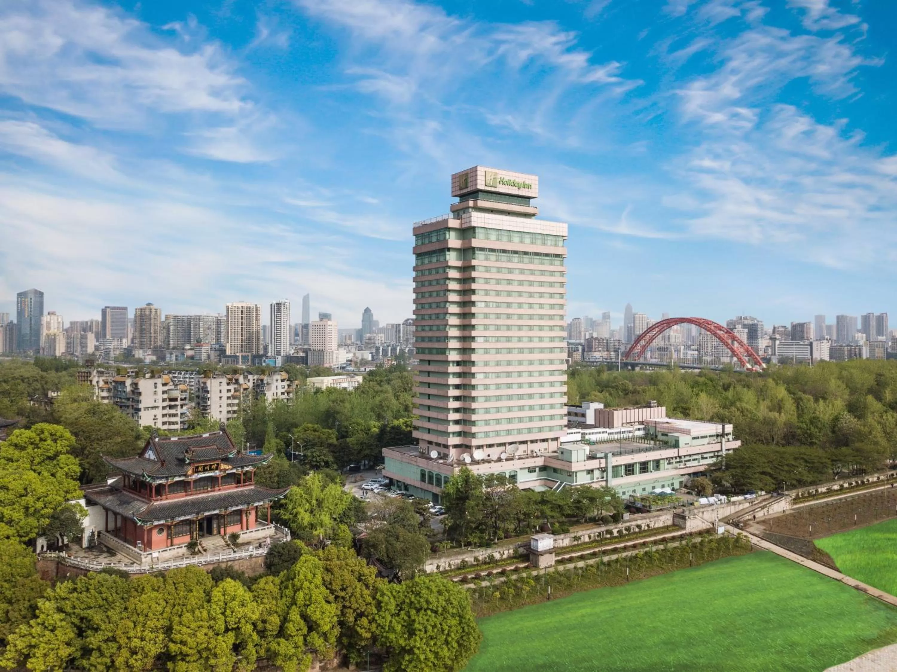 Property building in Holiday Inn Wuhan Riverside by IHG