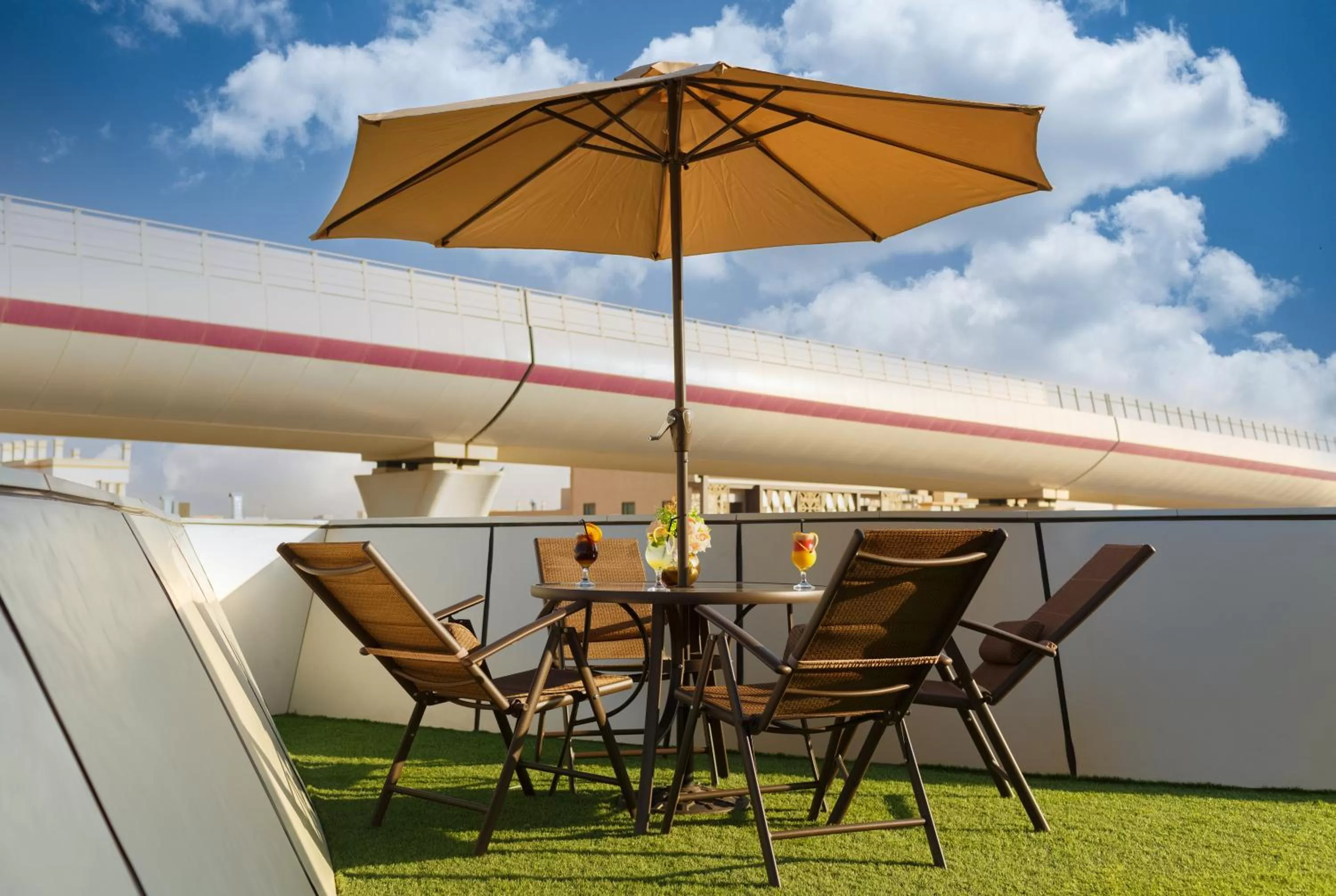 Balcony/Terrace in Golden Ship Hotel