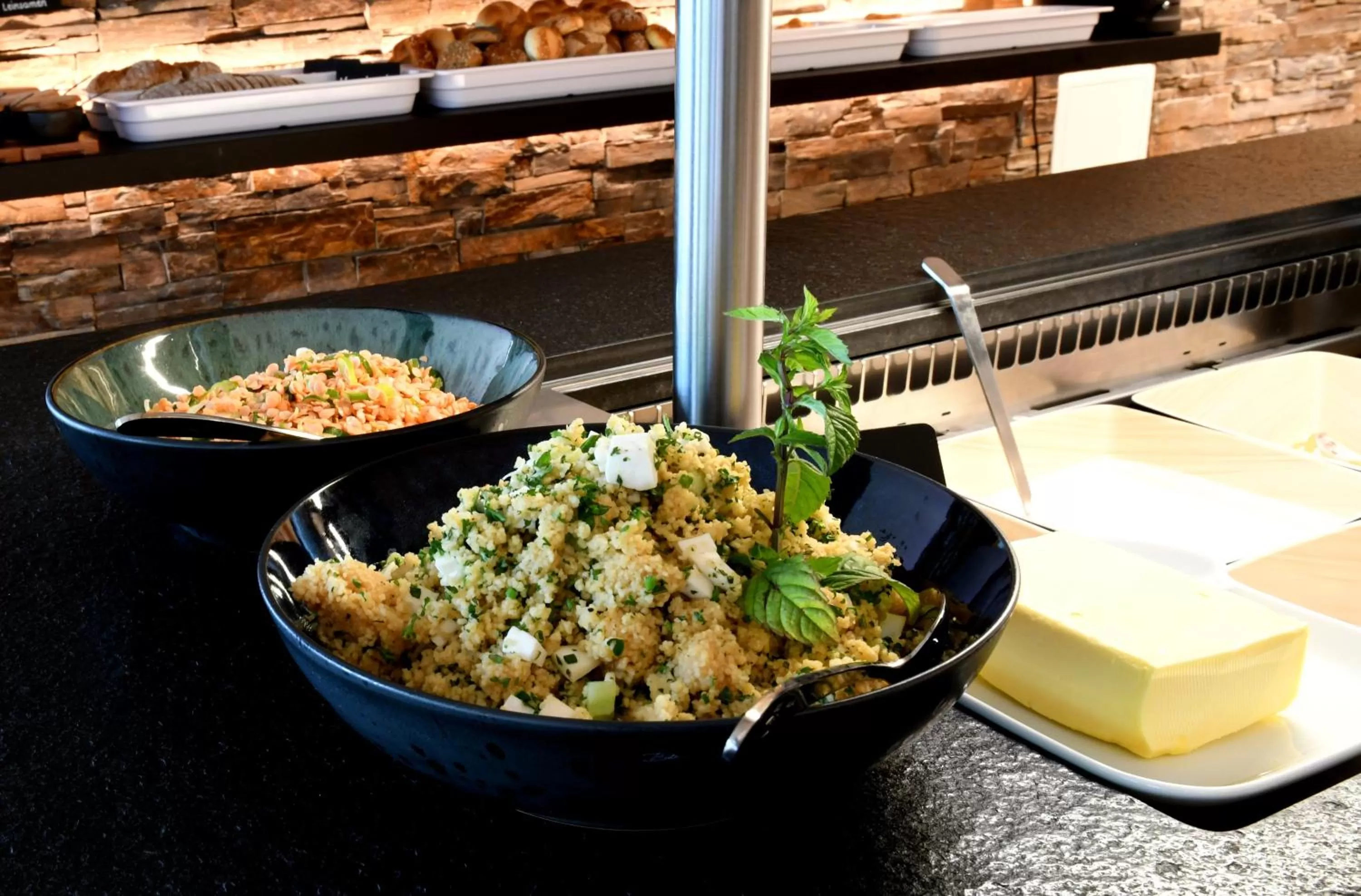 Buffet breakfast in St Hubertus BnB