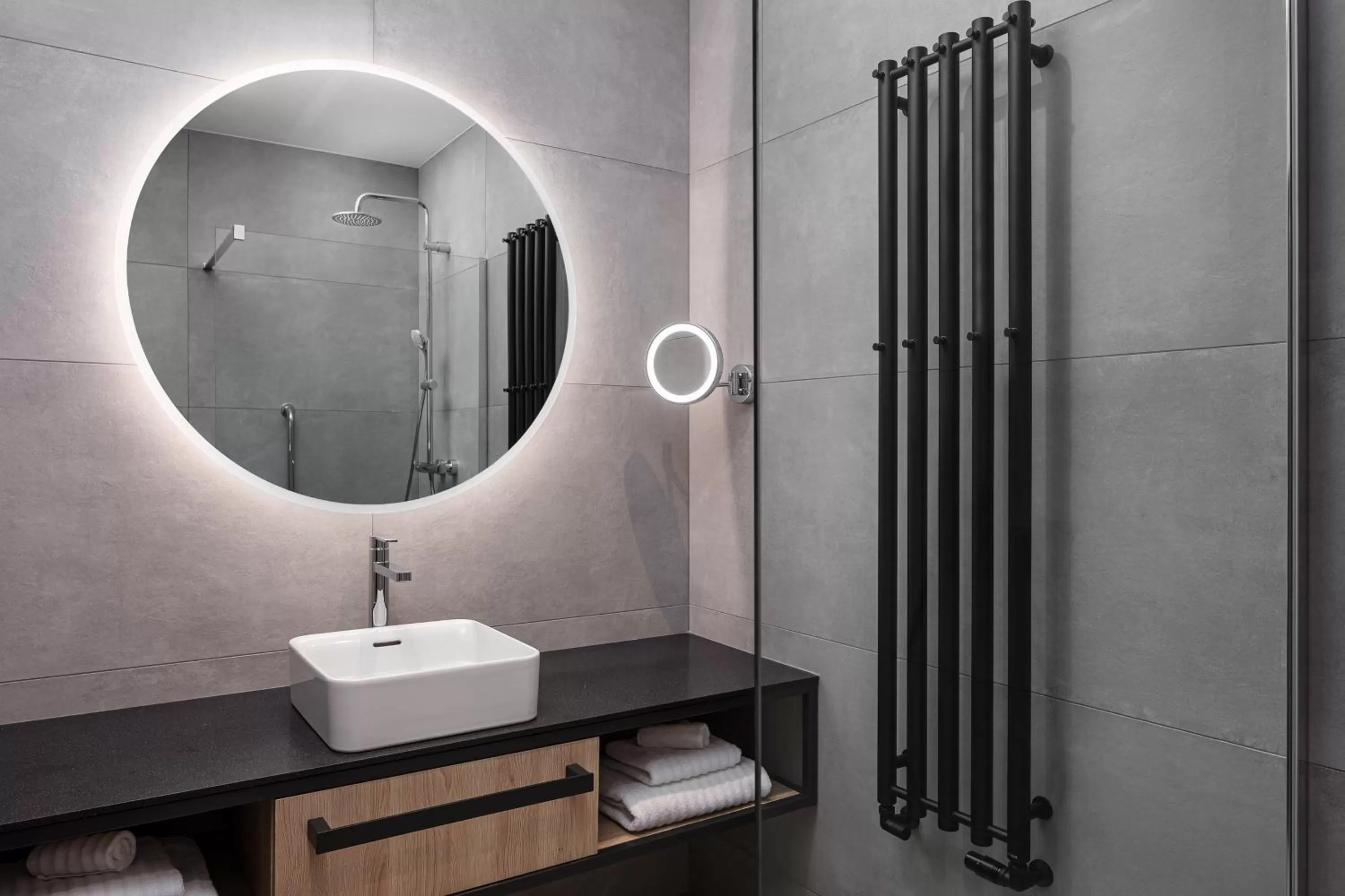 Bathroom in STAGES HOTEL Prague, a Tribute Portfolio Hotel