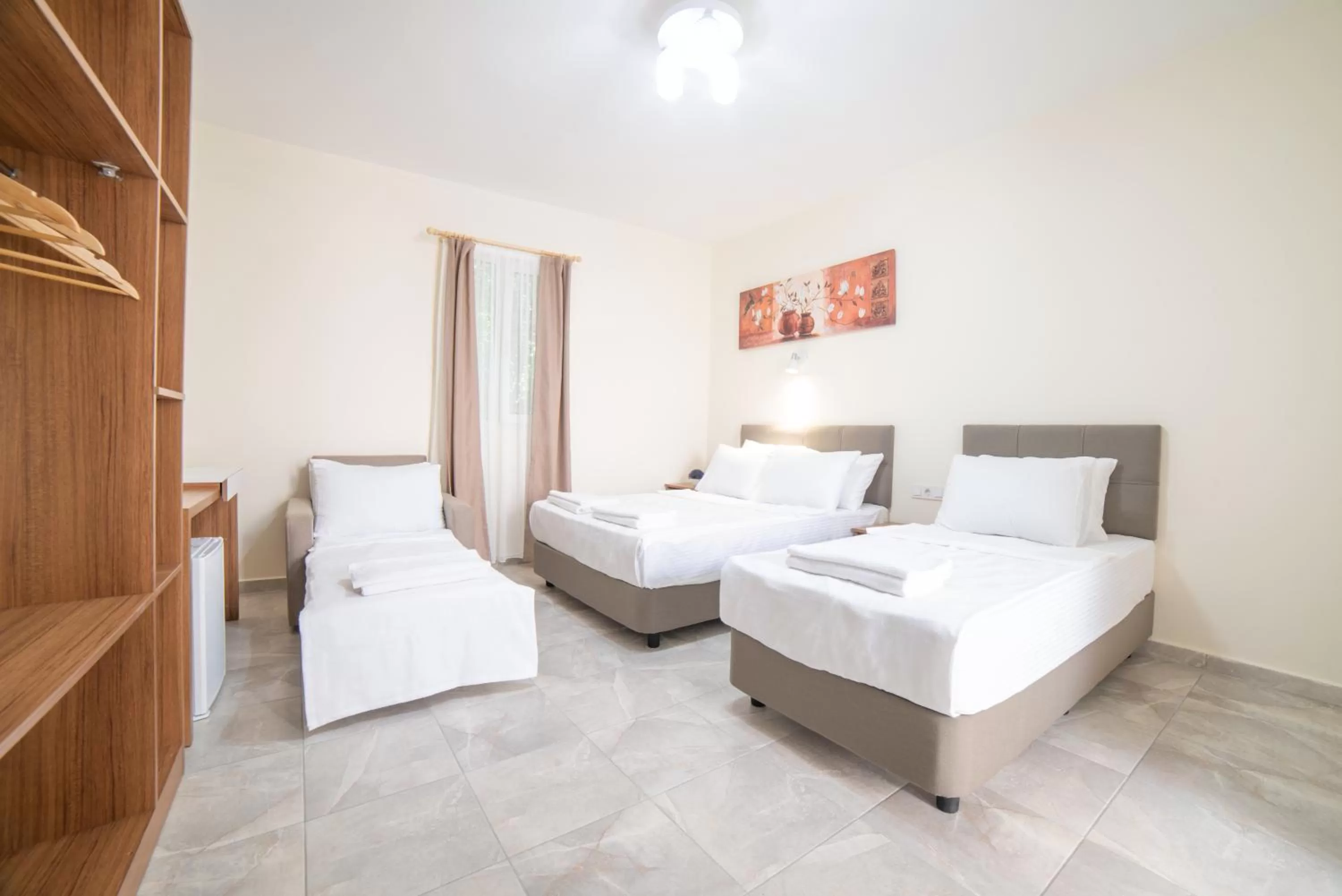 Bed in 9Bodrum Hotel