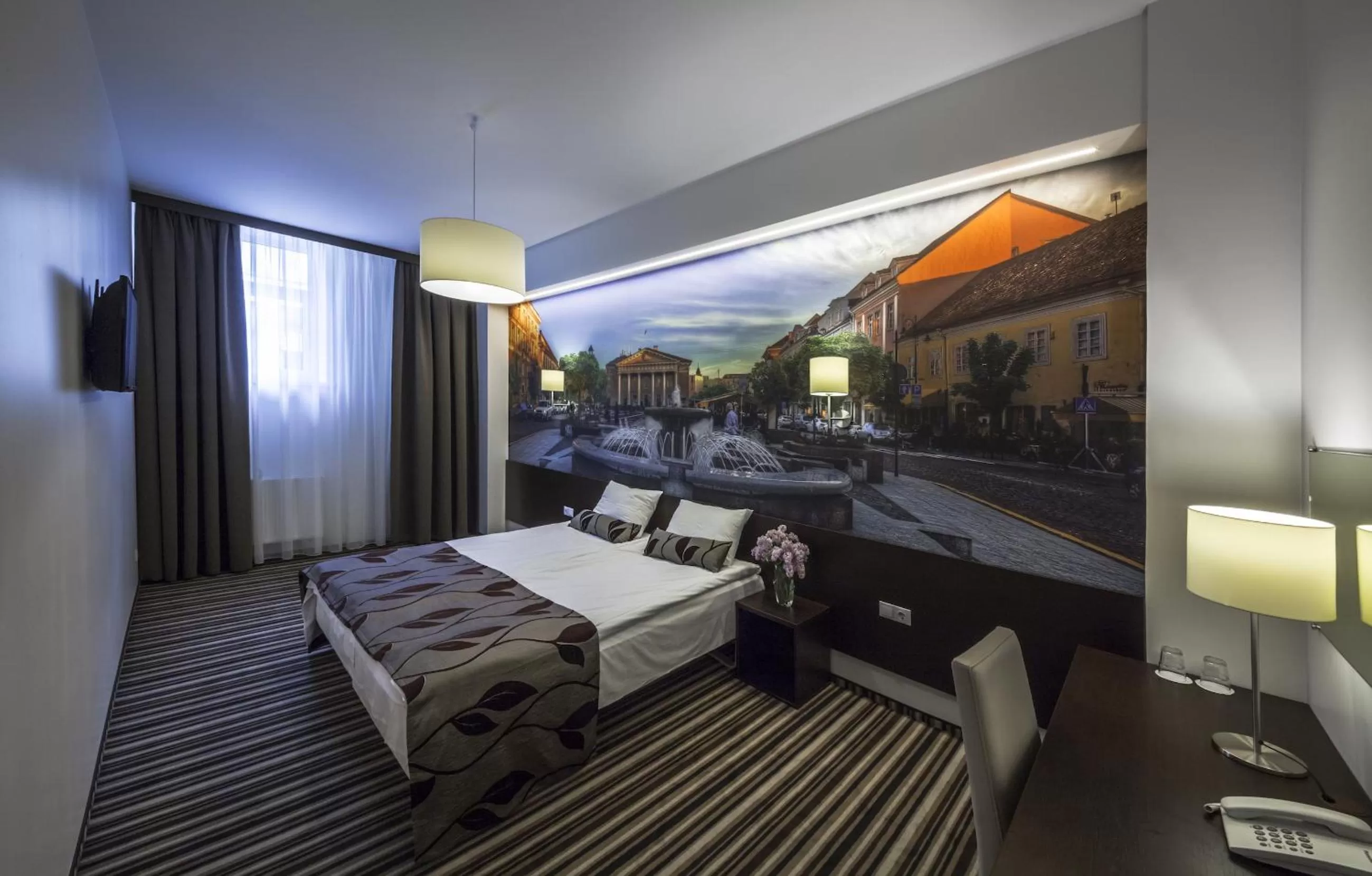 Superior Double Room in Vilnius City Hotel
