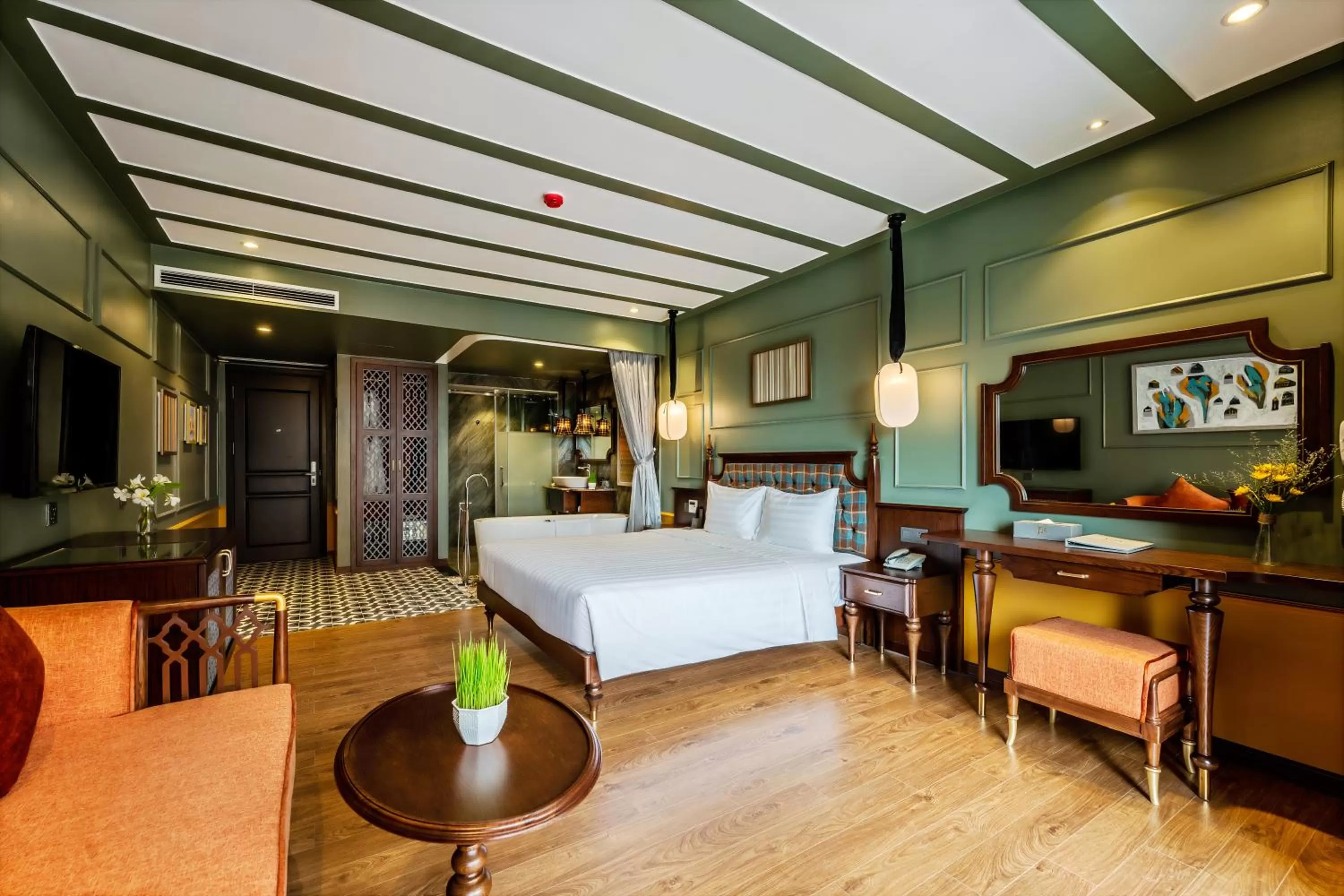 Photo of the whole room, Bed in Son Hoi An Boutique Hotel & Spa