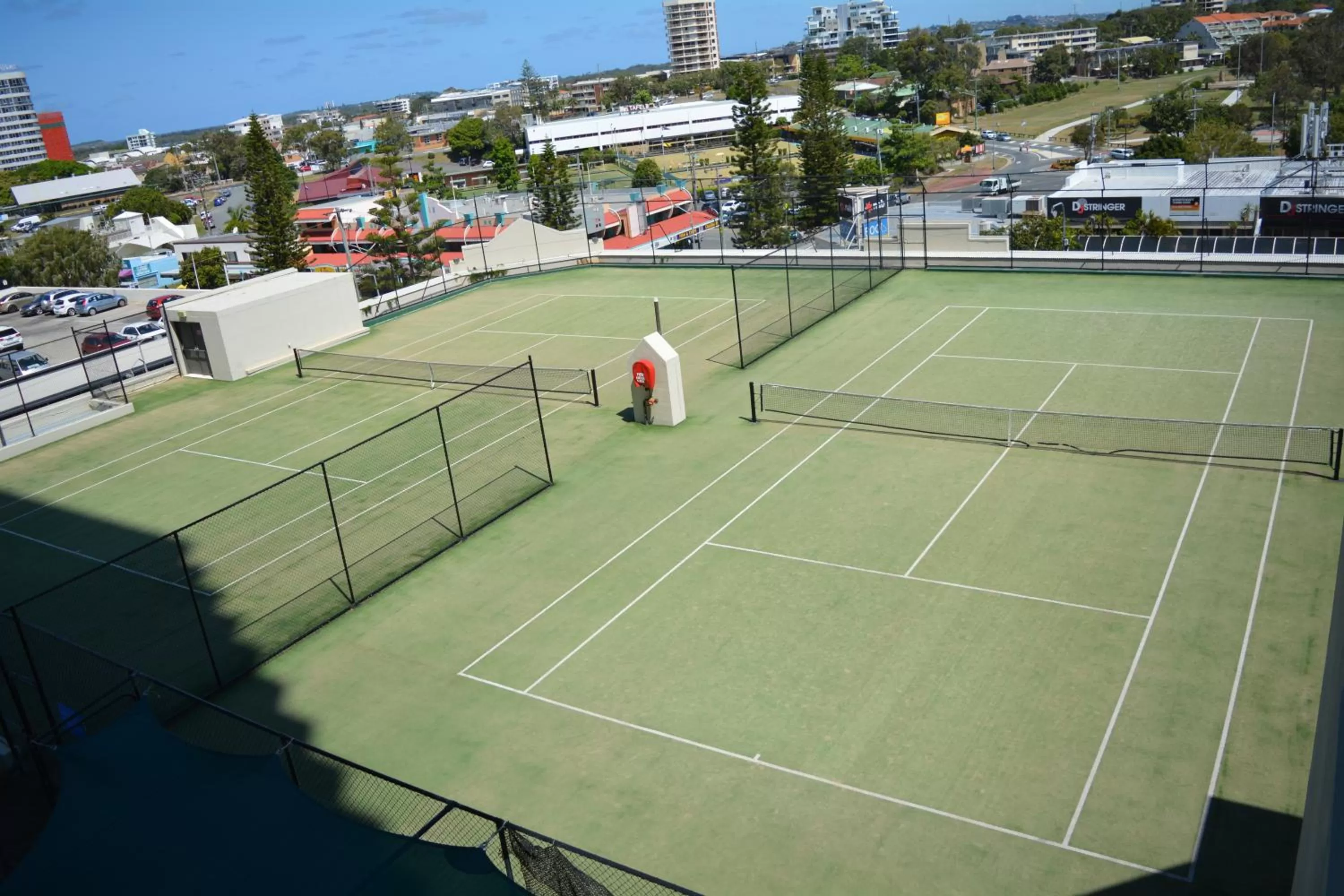 Tennis court in Ocean Plaza Resort