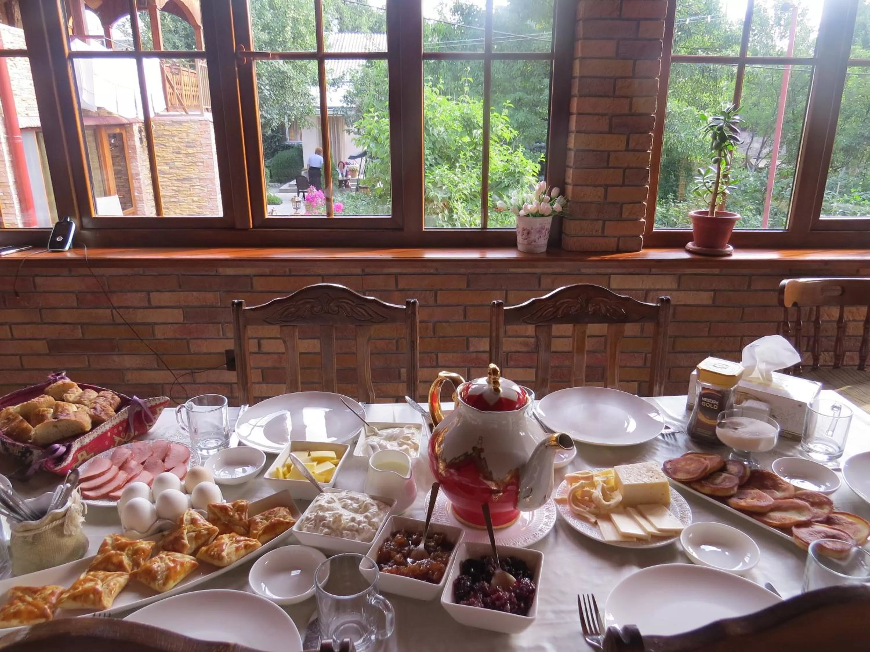 Breakfast in MagHay B&B Hotel in Vanadzor