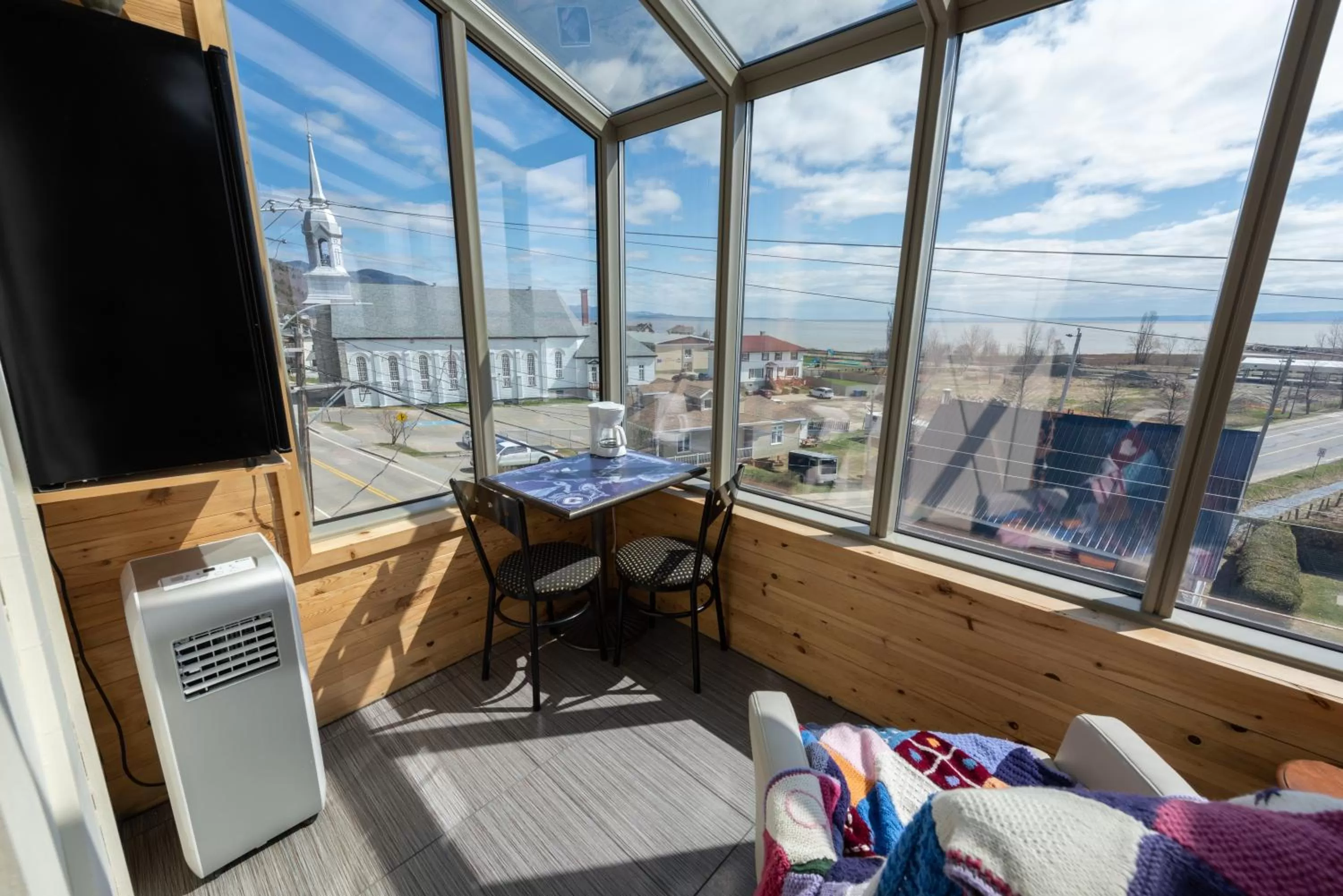 Seating area in Auberge Le Four à Pain