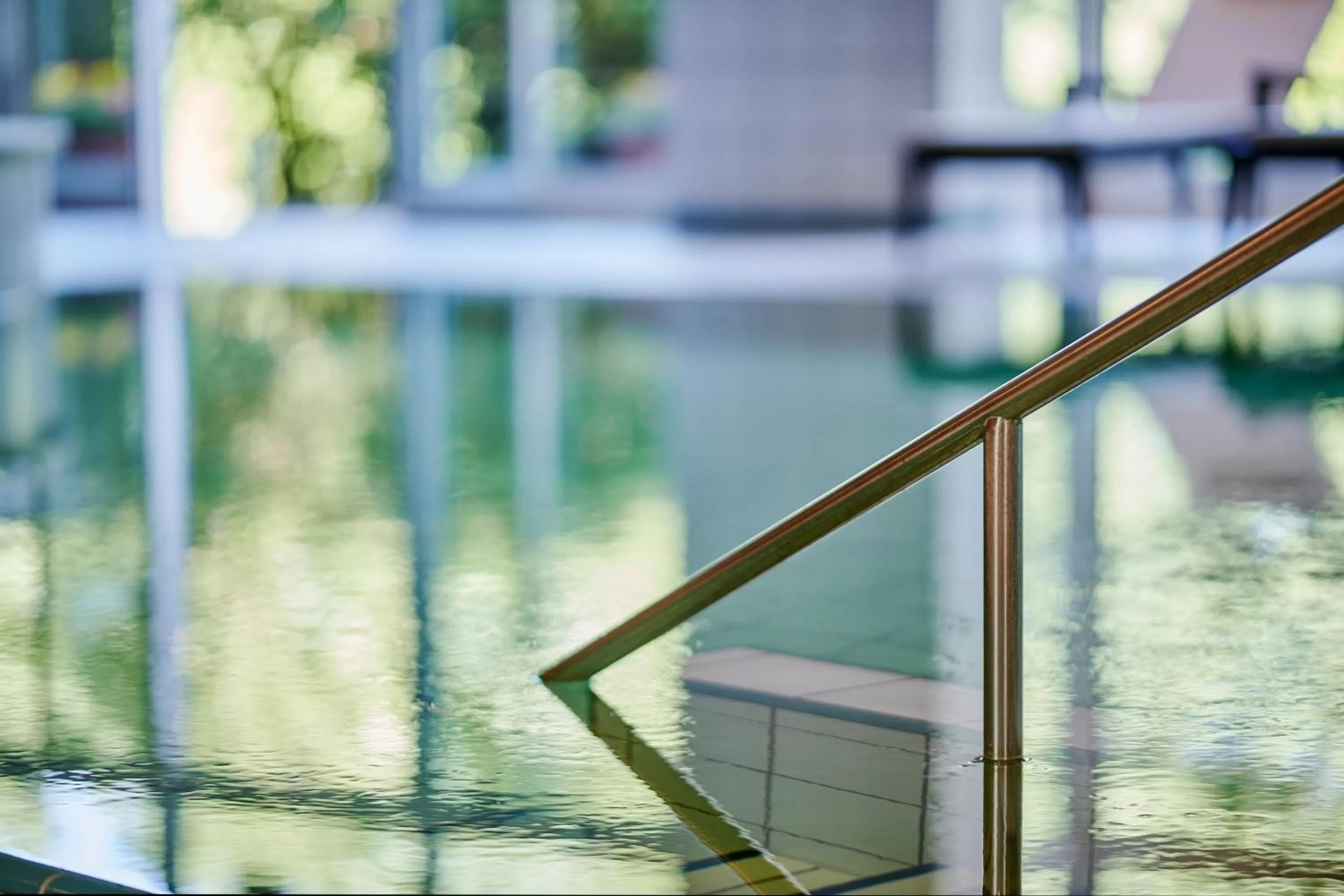 Swimming pool in Hotel Bannwaldsee